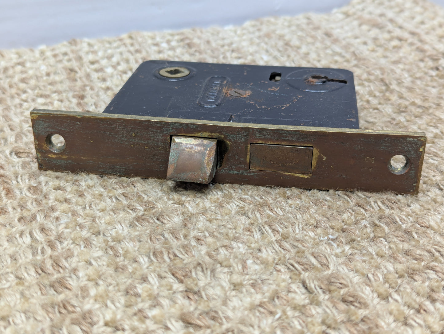 Antique Interior Norwalk Mortise Lock Door Hardware #8531