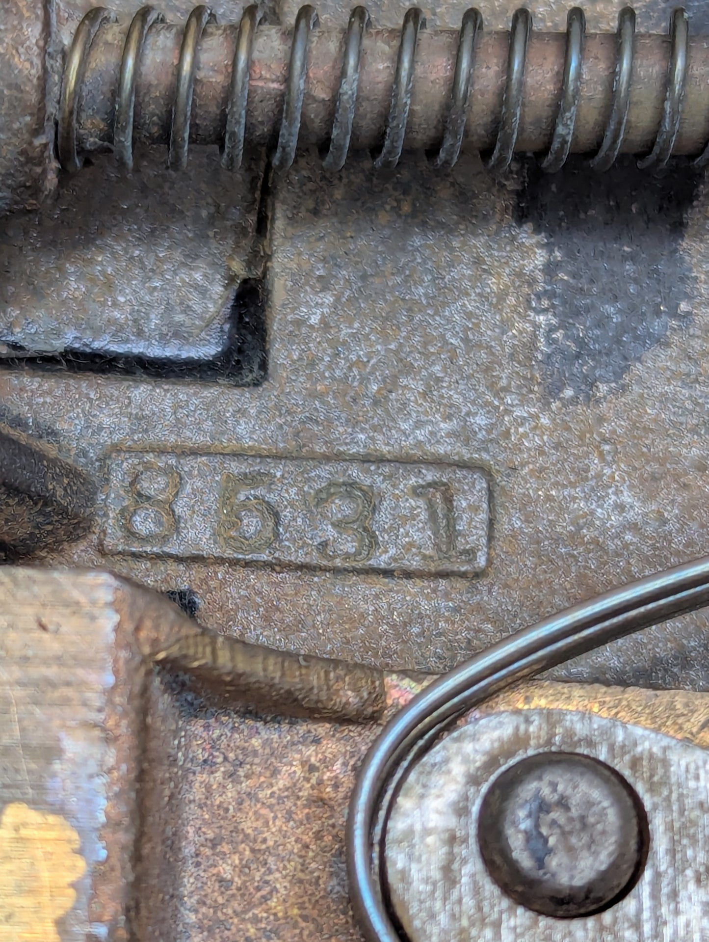 Antique Interior Norwalk Mortise Lock Door Hardware #8531