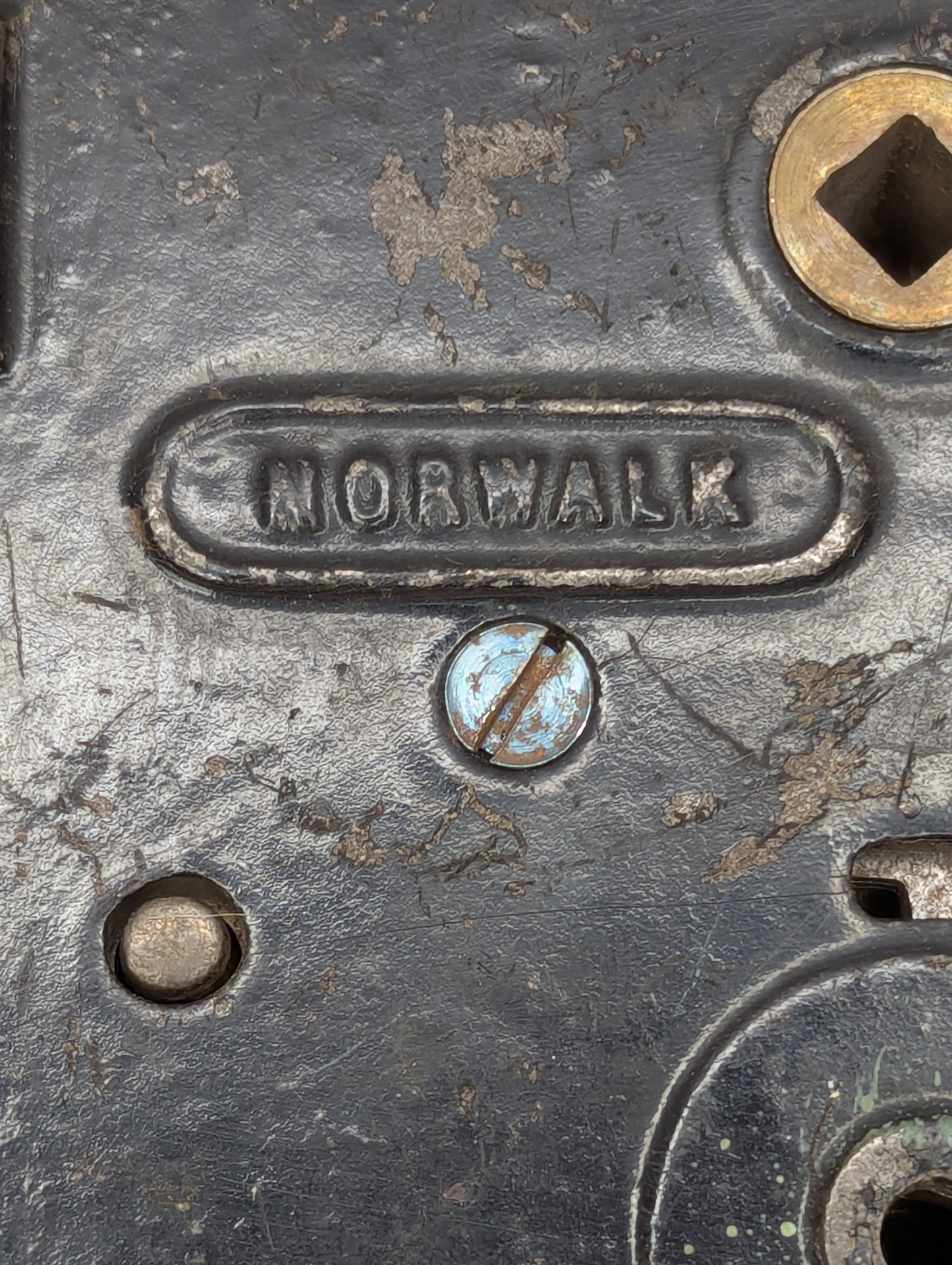 Antique Interior Norwalk Mortise Lock Door Hardware #8471