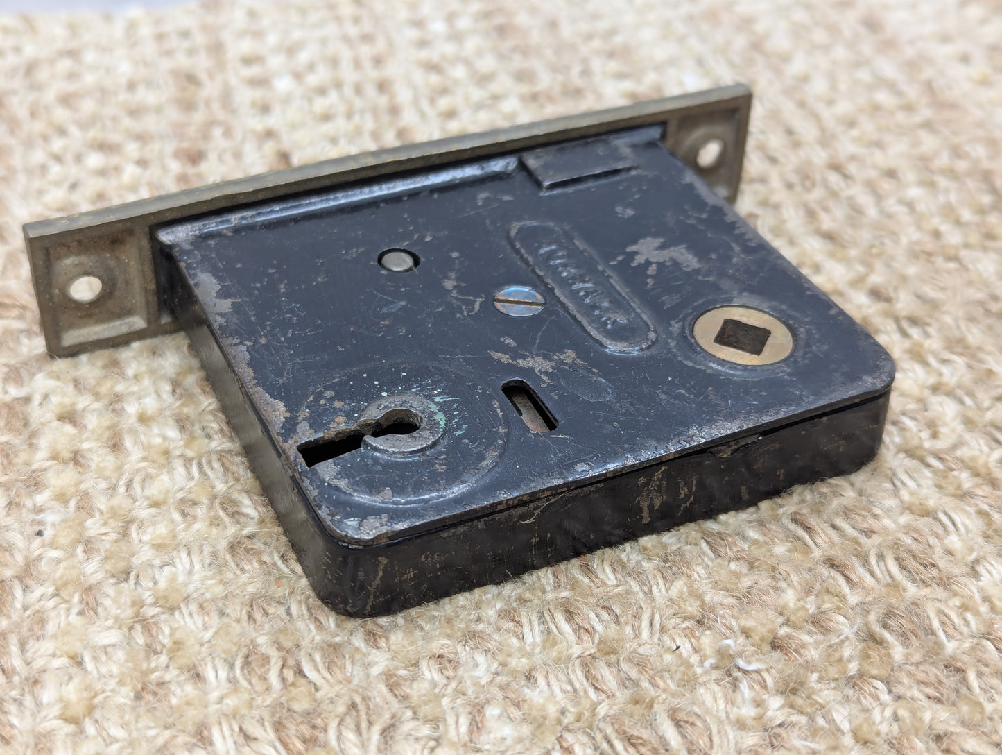 Antique Interior Norwalk Mortise Lock Door Hardware #8471