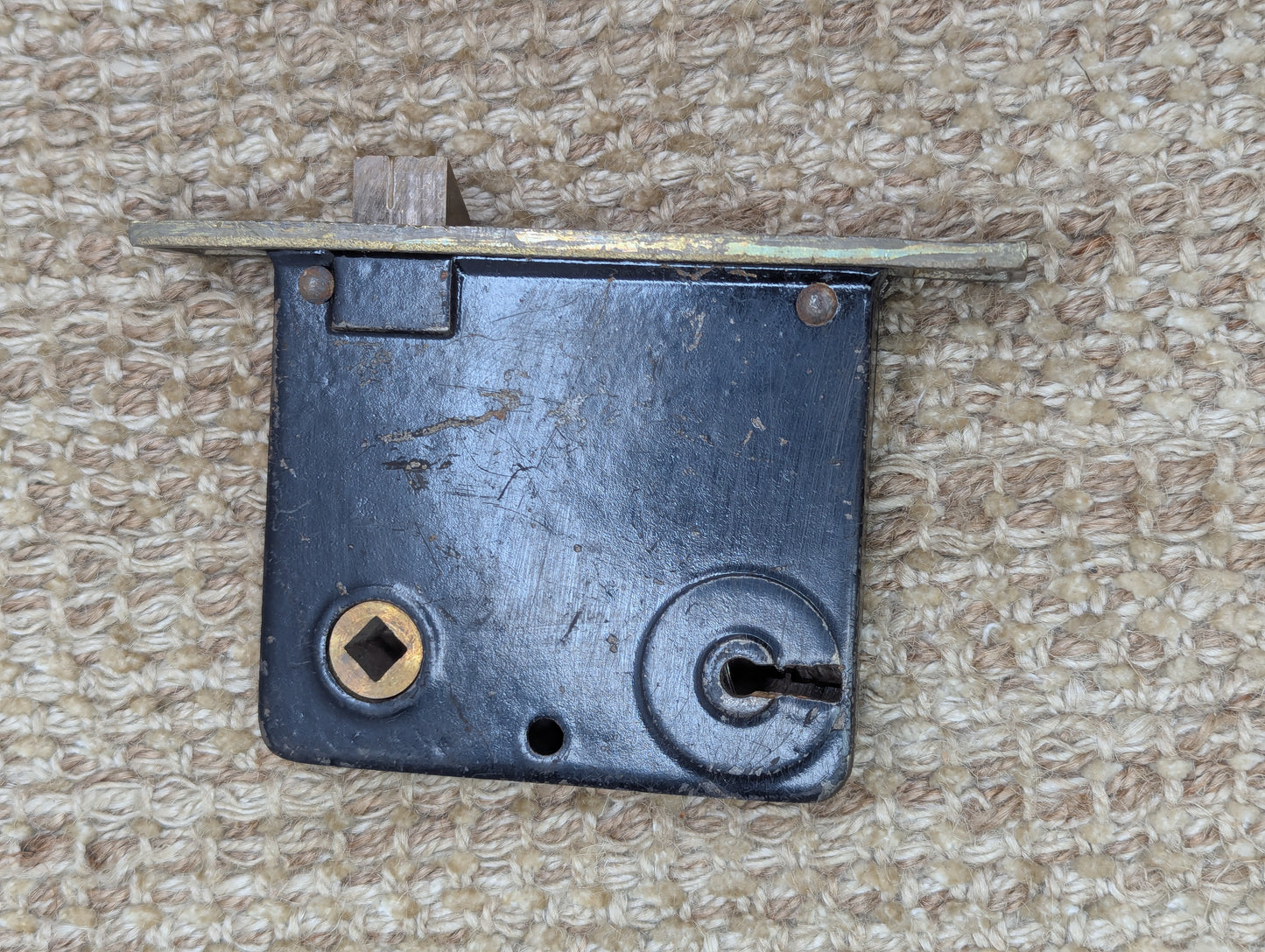 Antique Interior Norwalk Mortise Lock Door Hardware #8471