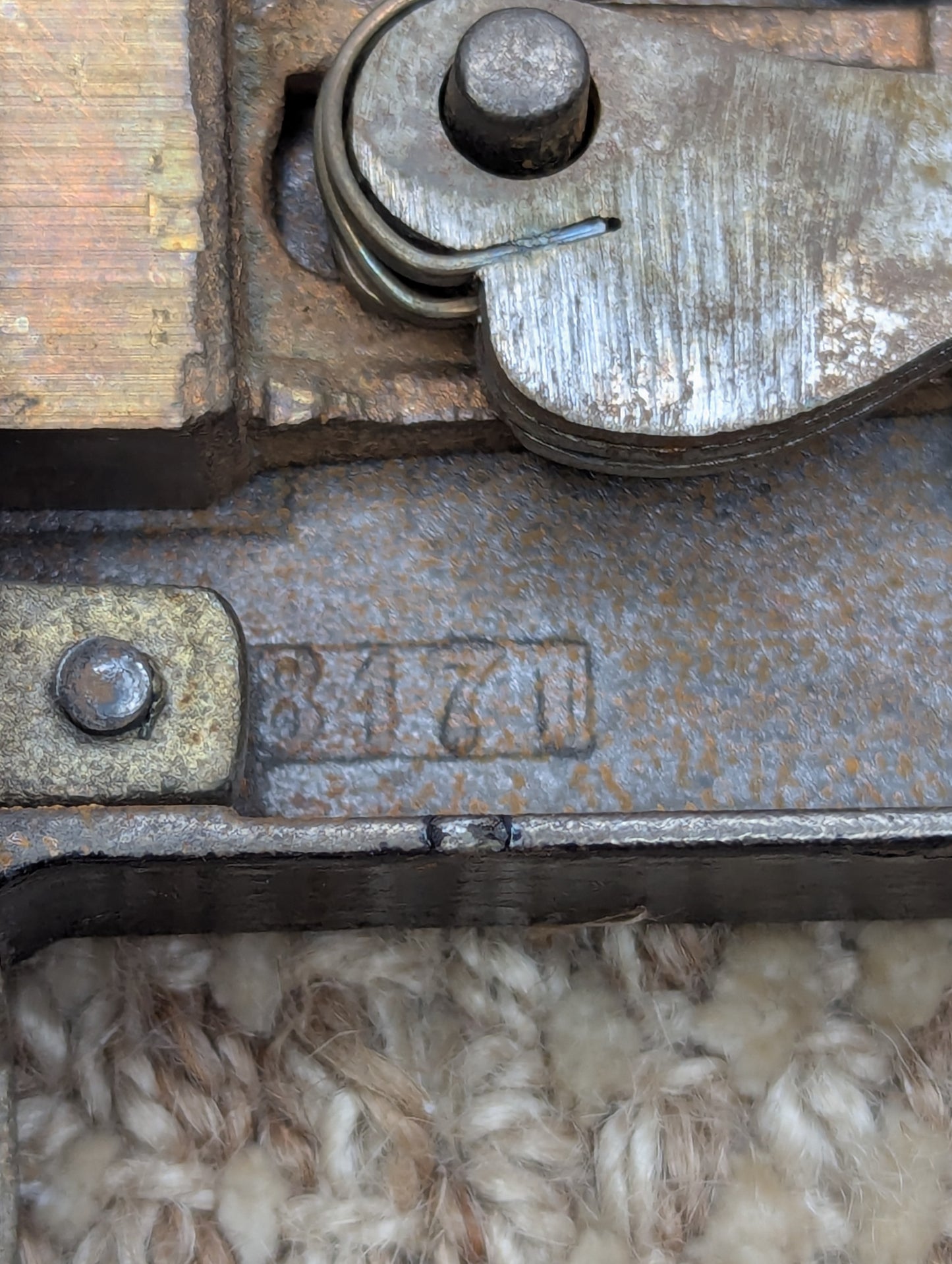Antique Interior Norwalk Mortise Lock Door Hardware #8471