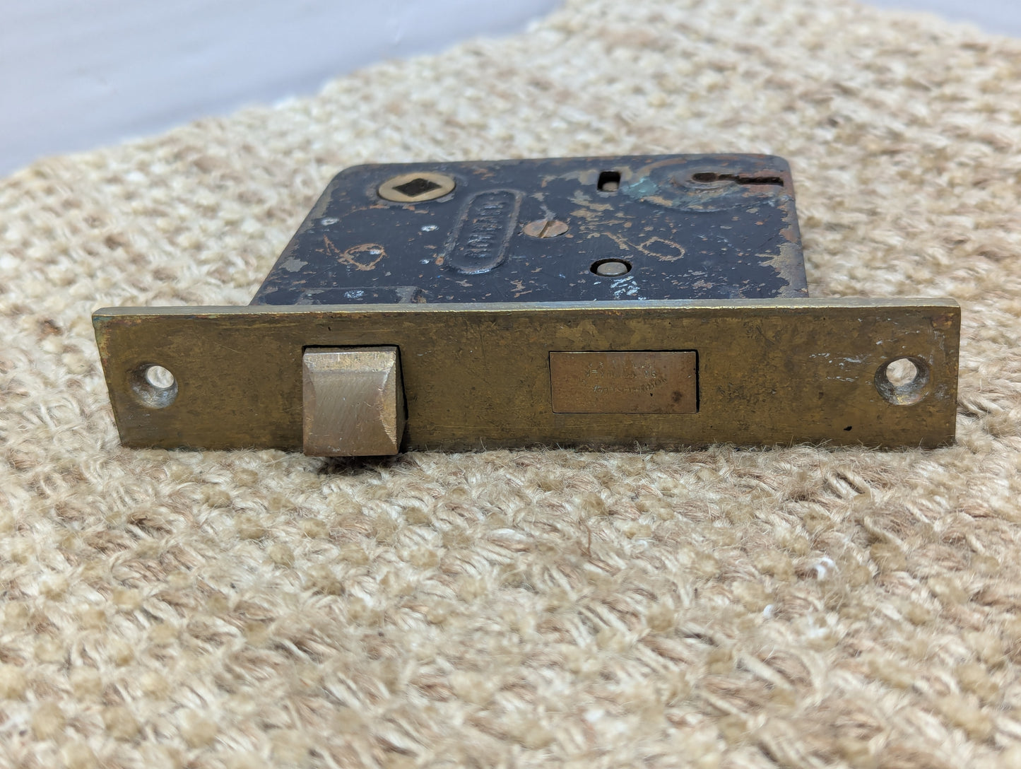 Antique Interior Norwalk Mortise Lock Door Hardware #8471
