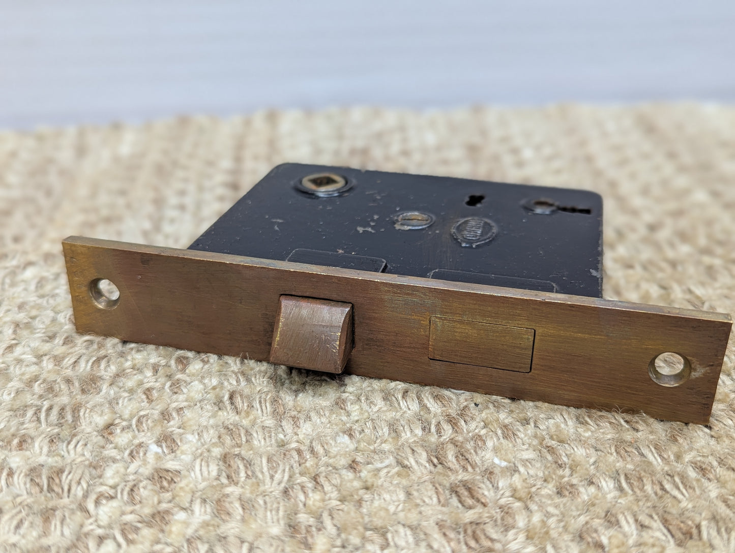 Antique Interior Corbin Mortise Lock Door Hardware #795 7/8