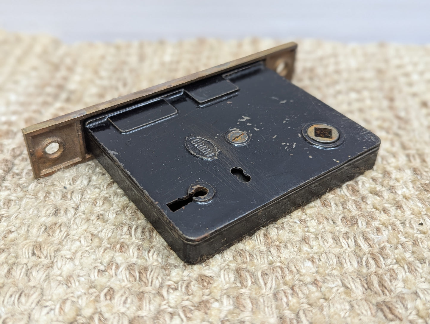 Antique Interior Corbin Mortise Lock Door Hardware #795 7/8