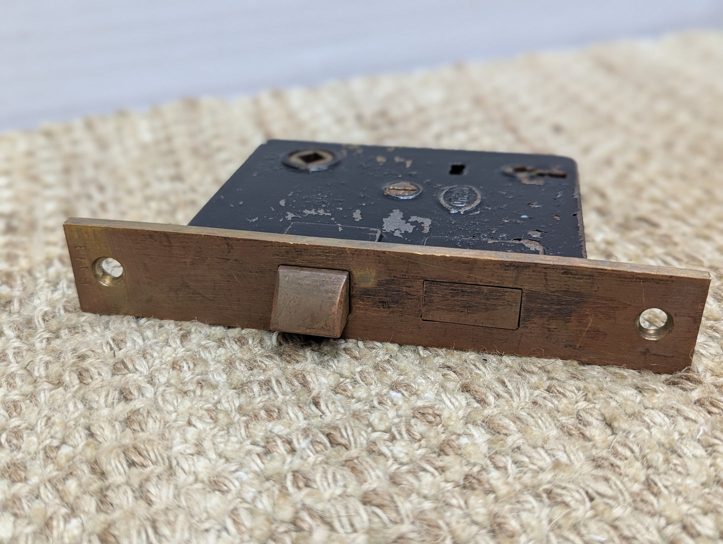 Antique Interior Corbin Mortise Lock Door Hardware #795 7/8