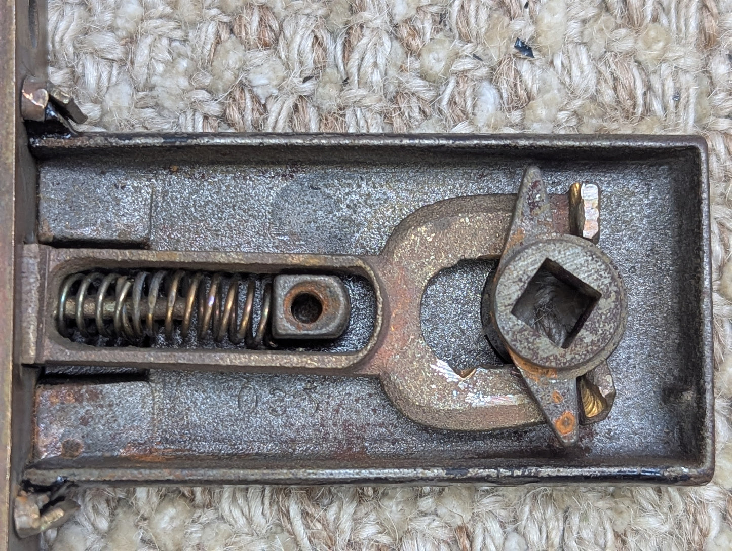 Antique Interior Passage Mortise Door Hardware #035