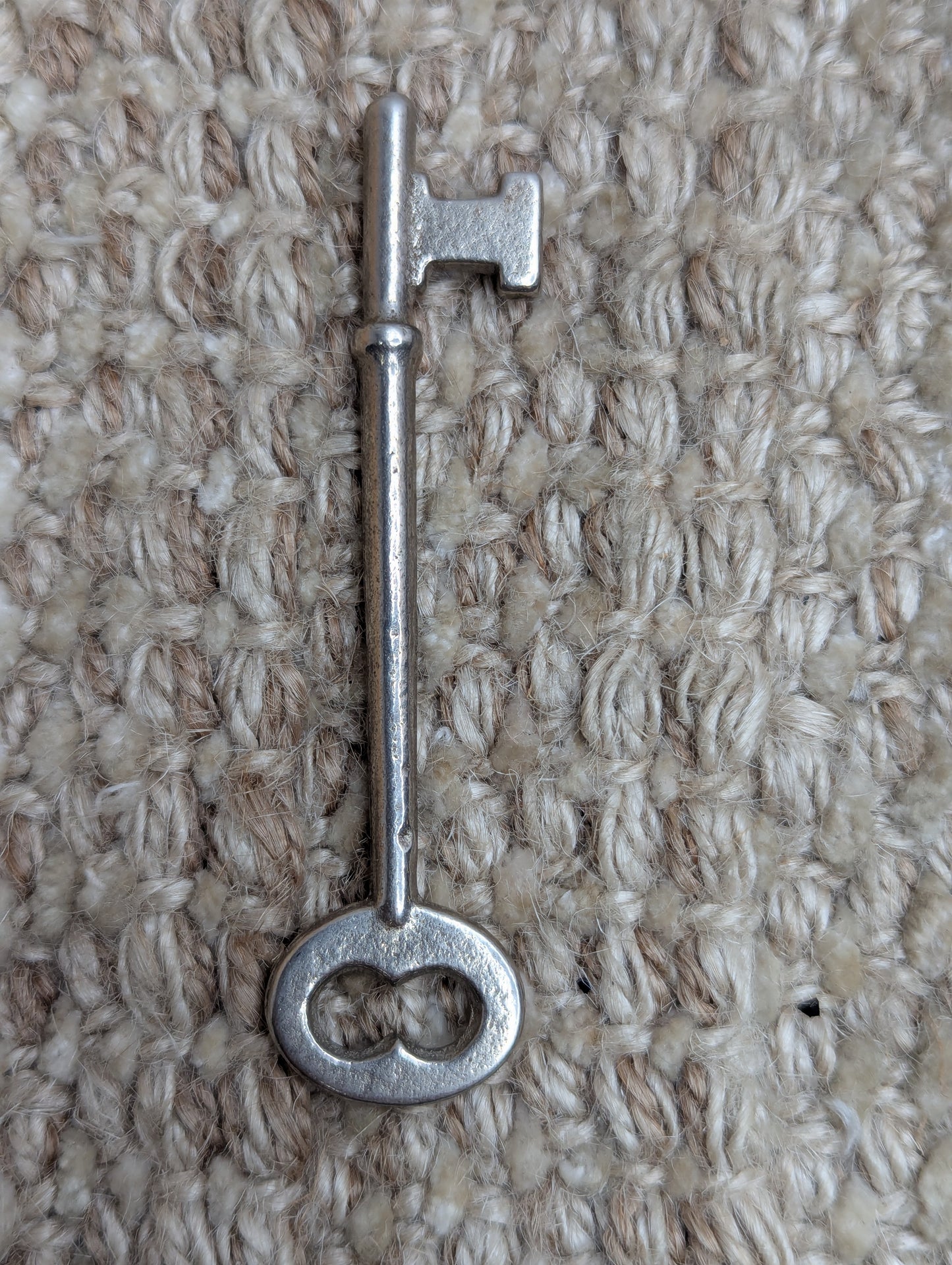 Antique Earle Interior Mortise Lock #400 Door Hardware With Key & Strike Plate