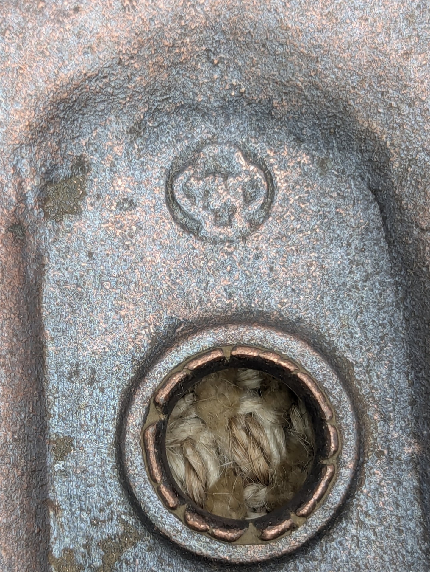 Antique Yale & Towne Monaco Cast Iron Door Knobs and Plates Set Circa 1905