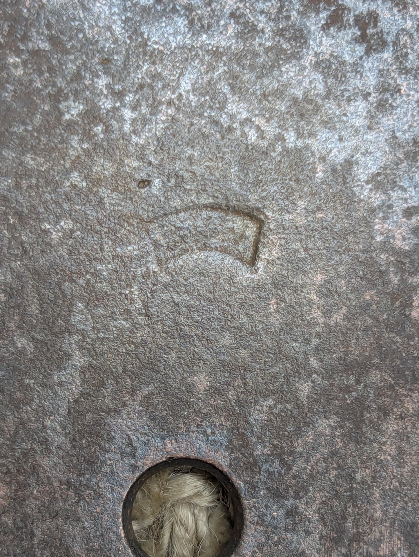 Antique Ornate Branford Lock Works Cast Iron Door Knob Plate Hardware