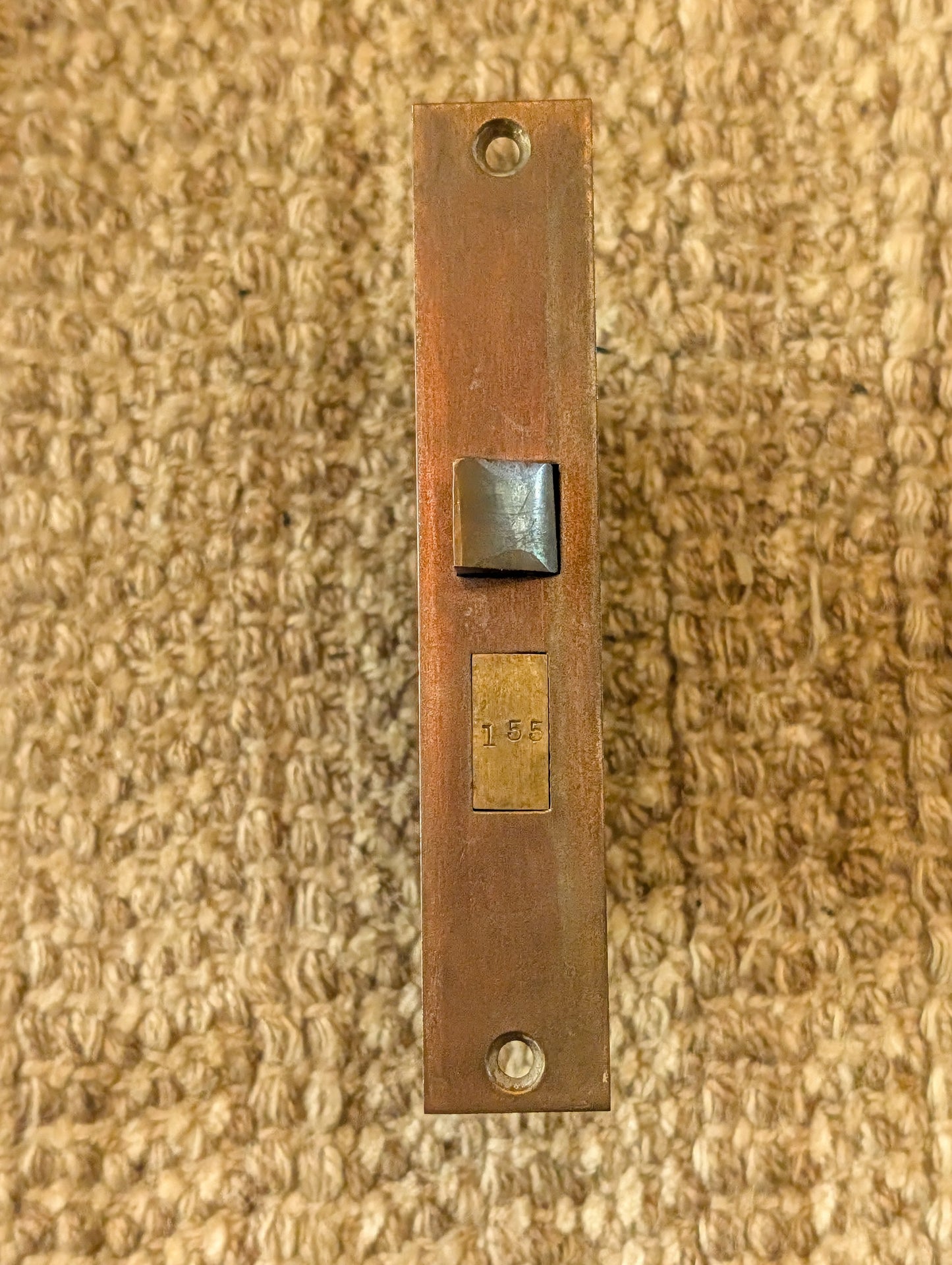 Antique Corbin Mortise Lock Box -Number 1364 1/2-No Key included