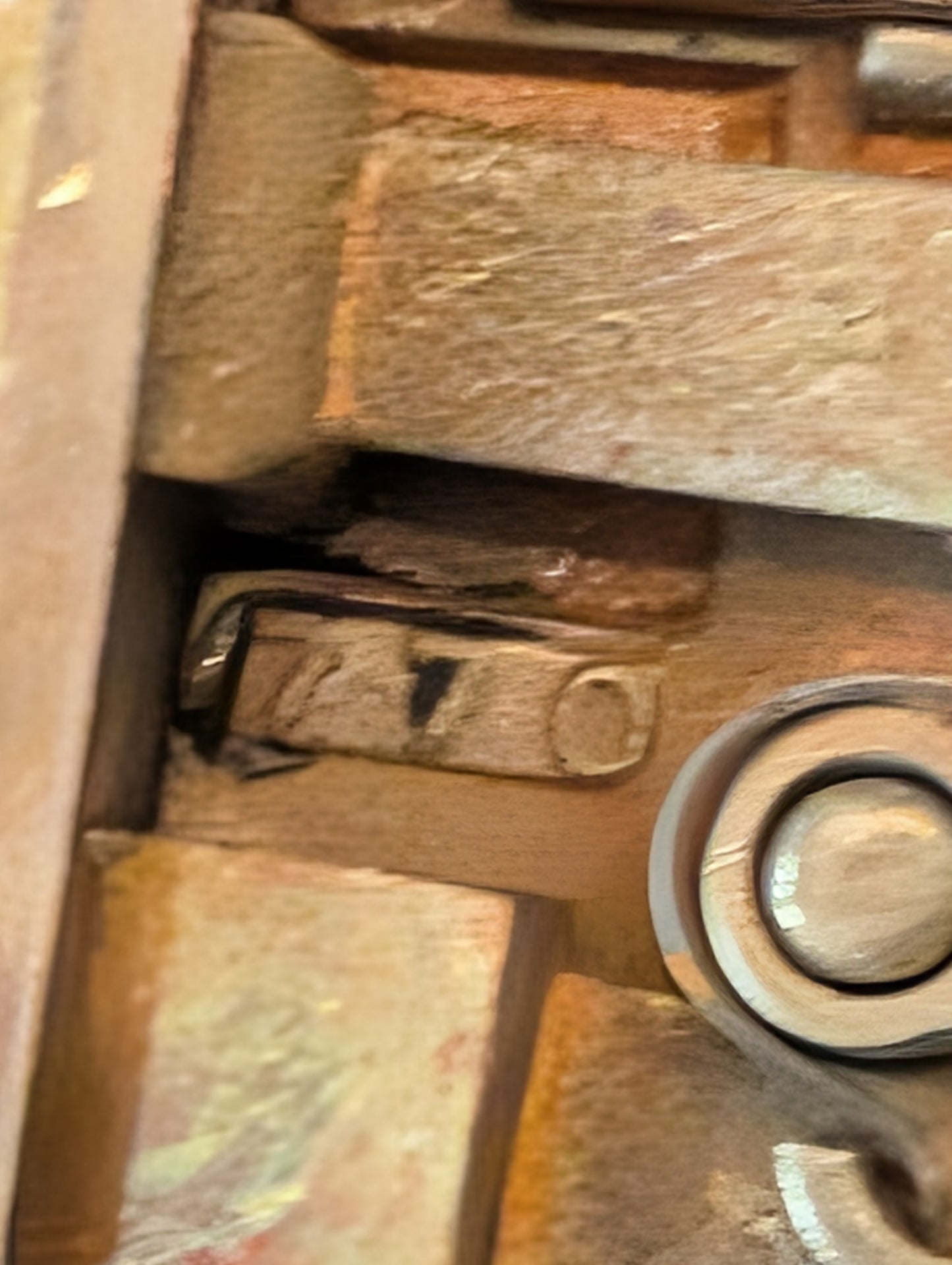 Antique Corbin Mortise Lock Box -Number 770-No Key included