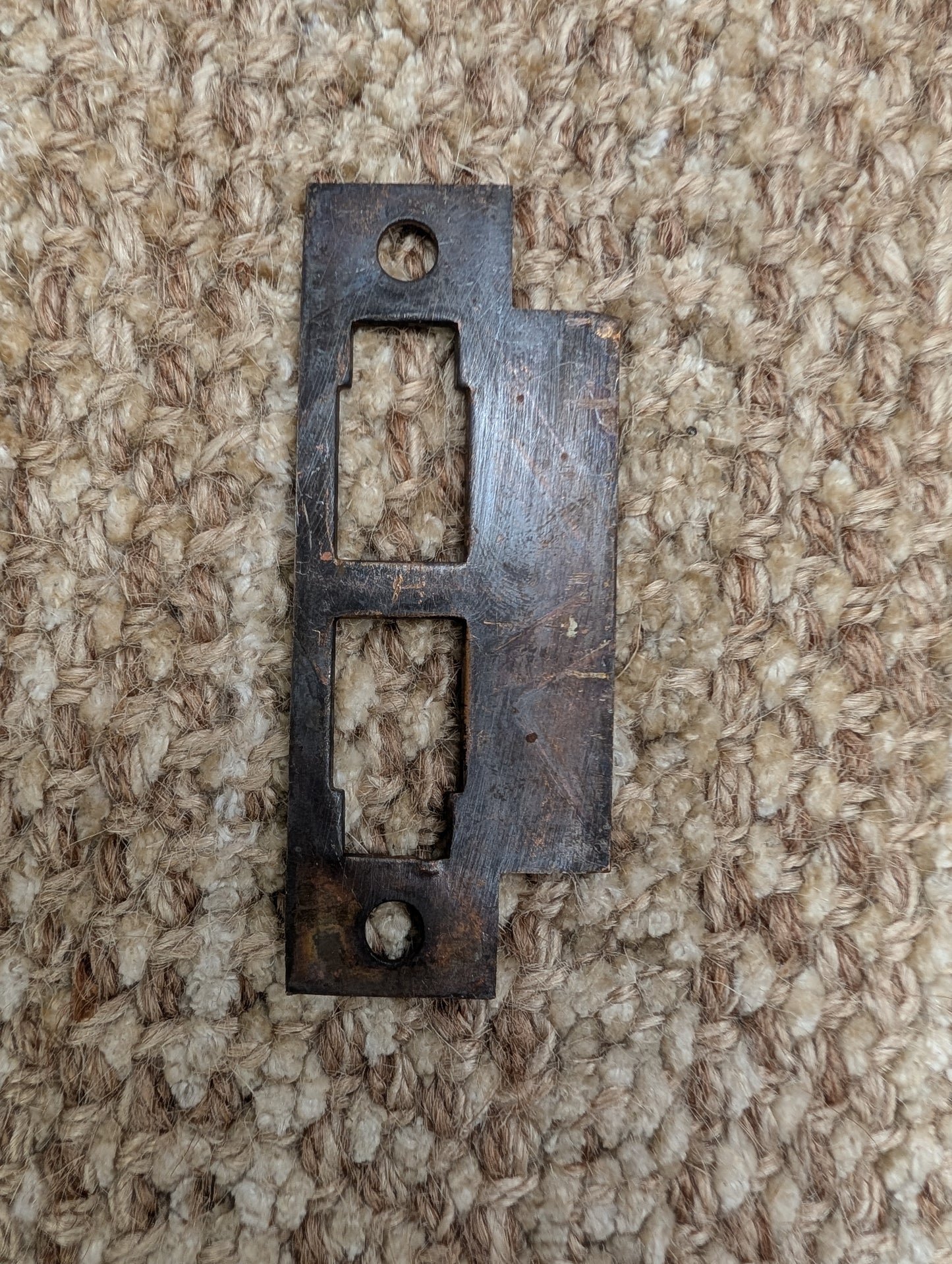 Antique Corbin Ceylon Mortise Lock, Key and Strike Plate