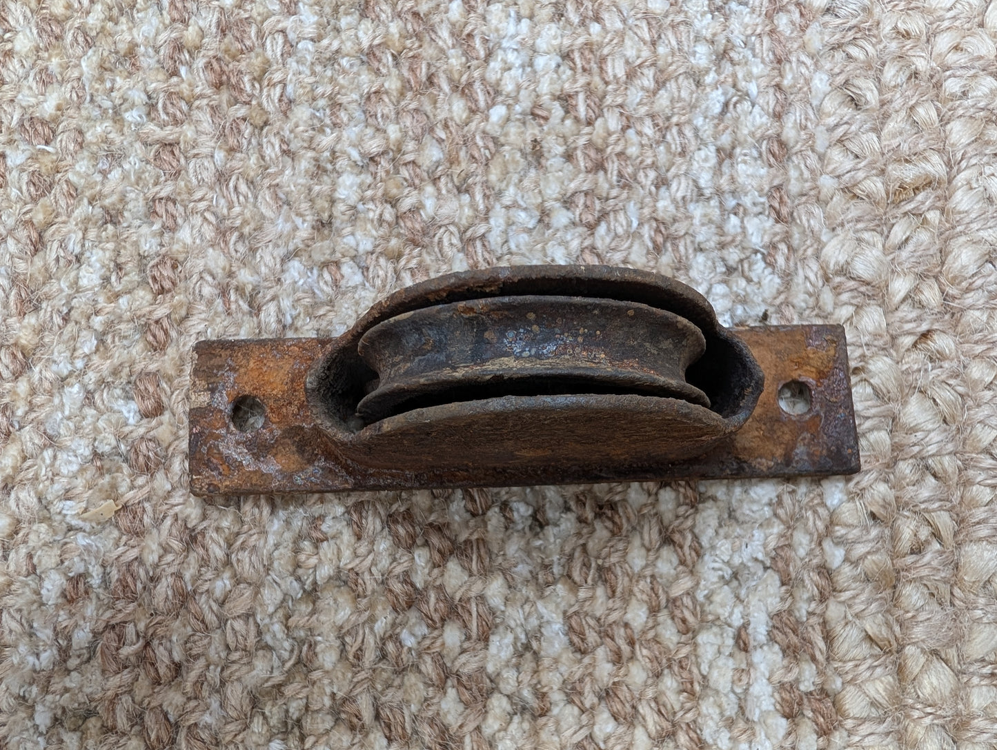 3 Antique Window Sash Weight Pulleys
