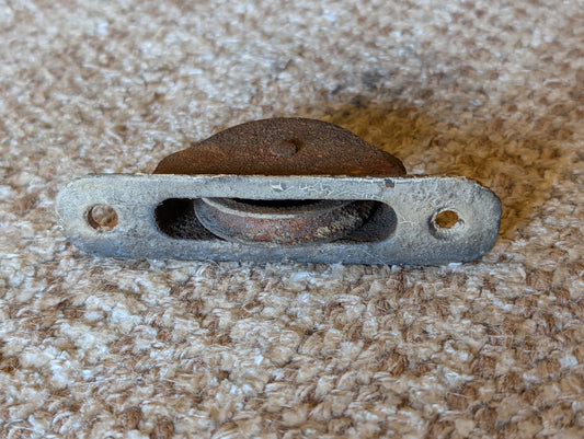 Antique Window Sash Weight Pulley-Single