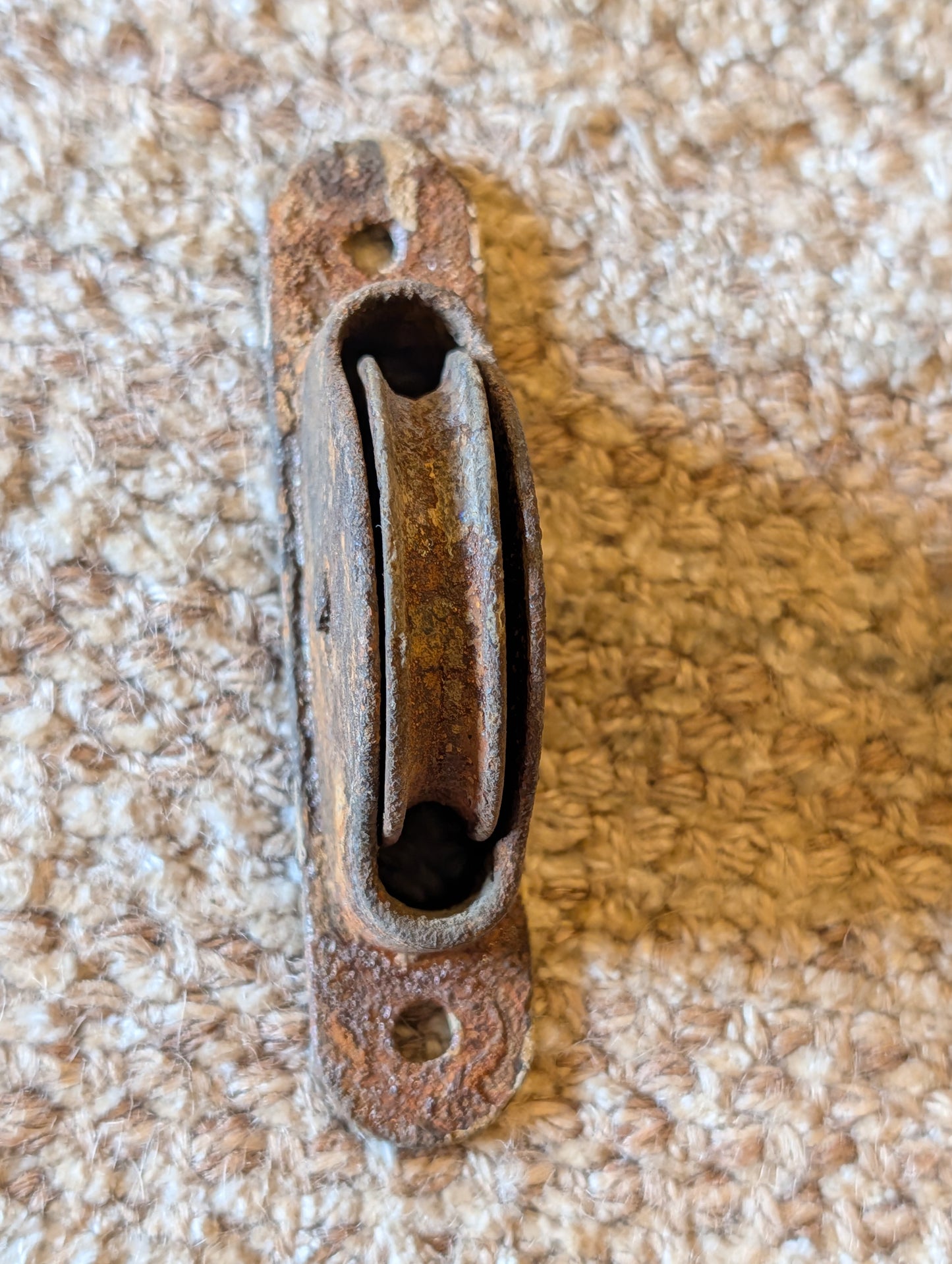 Antique Window Sash Weight Pulley-Single