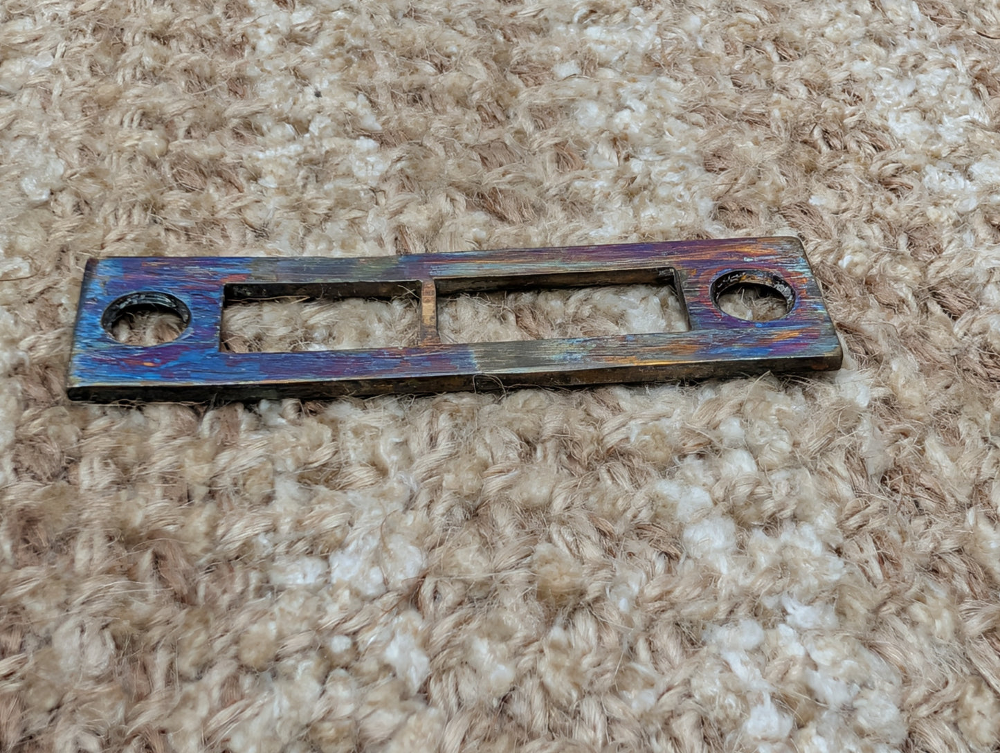 Antique Brass Strike Plate For Mortise Lock