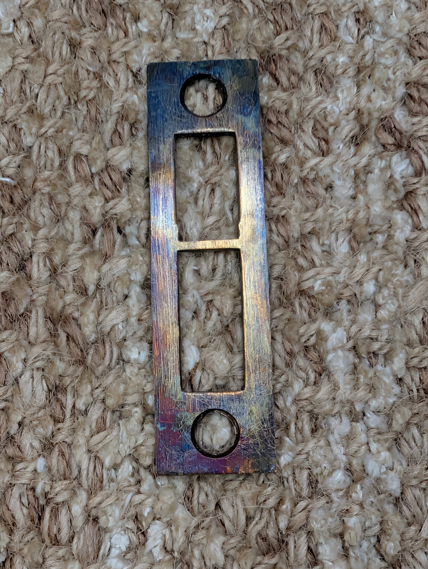 Antique Brass Strike Plate For Mortise Lock