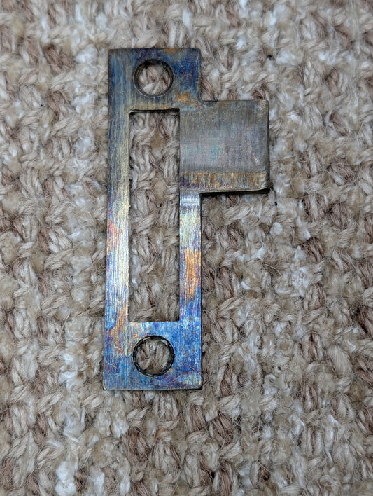 Antique Brass Strike Plate For Mortise Lock