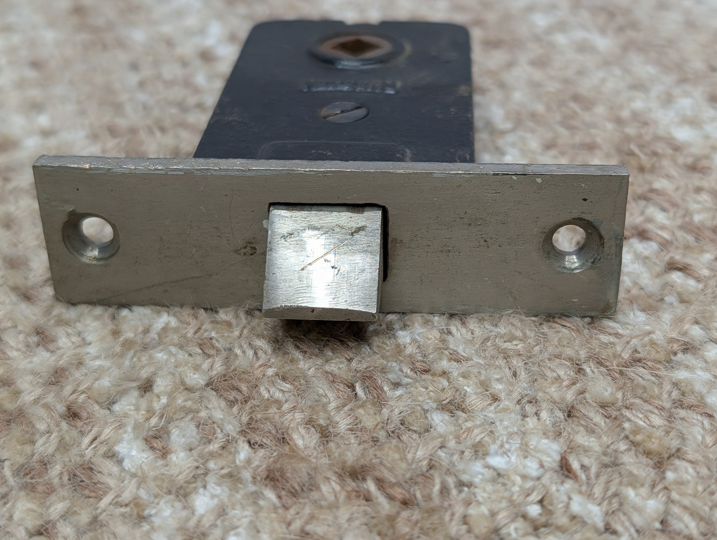 Antique Russwin #029 Mortise, Door Knob w/Thumb Turn and Rosette