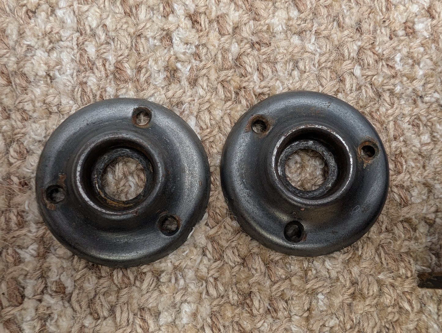 Antique Russwin #029 Mortise, Door Knobs and Rosettes