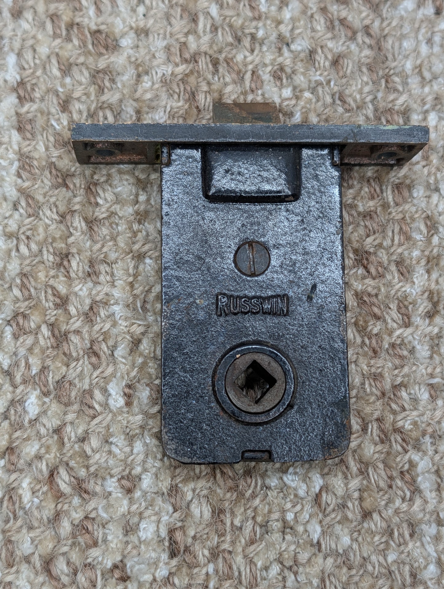 Antique Russwin #029 Mortise, Door Knobs and Rosettes