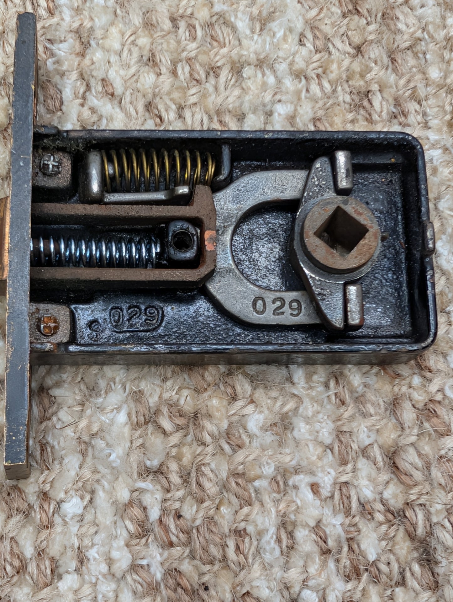 Antique Russwin Interior Passage Mortise Door Hardware #029
