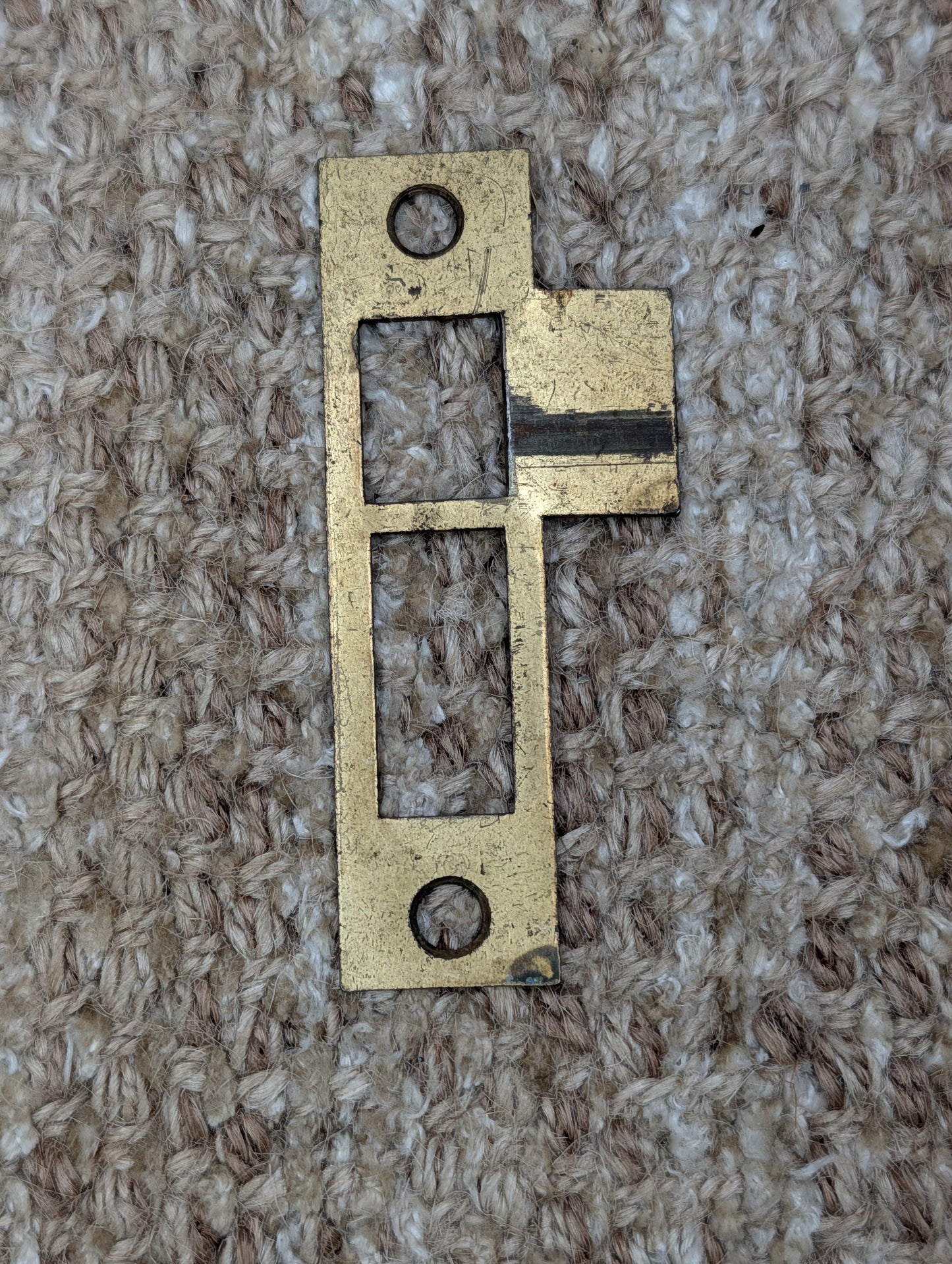 Antique Steel Strike Plate For Mortise Lock