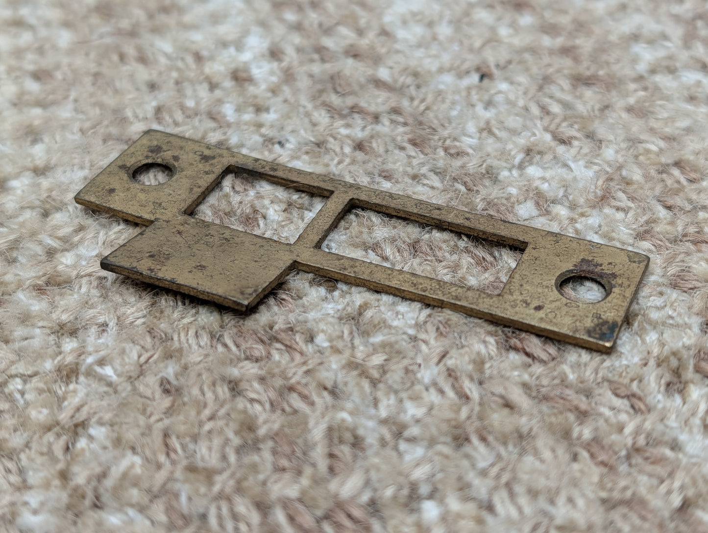 Antique Steel Strike Plate For Mortise Lock