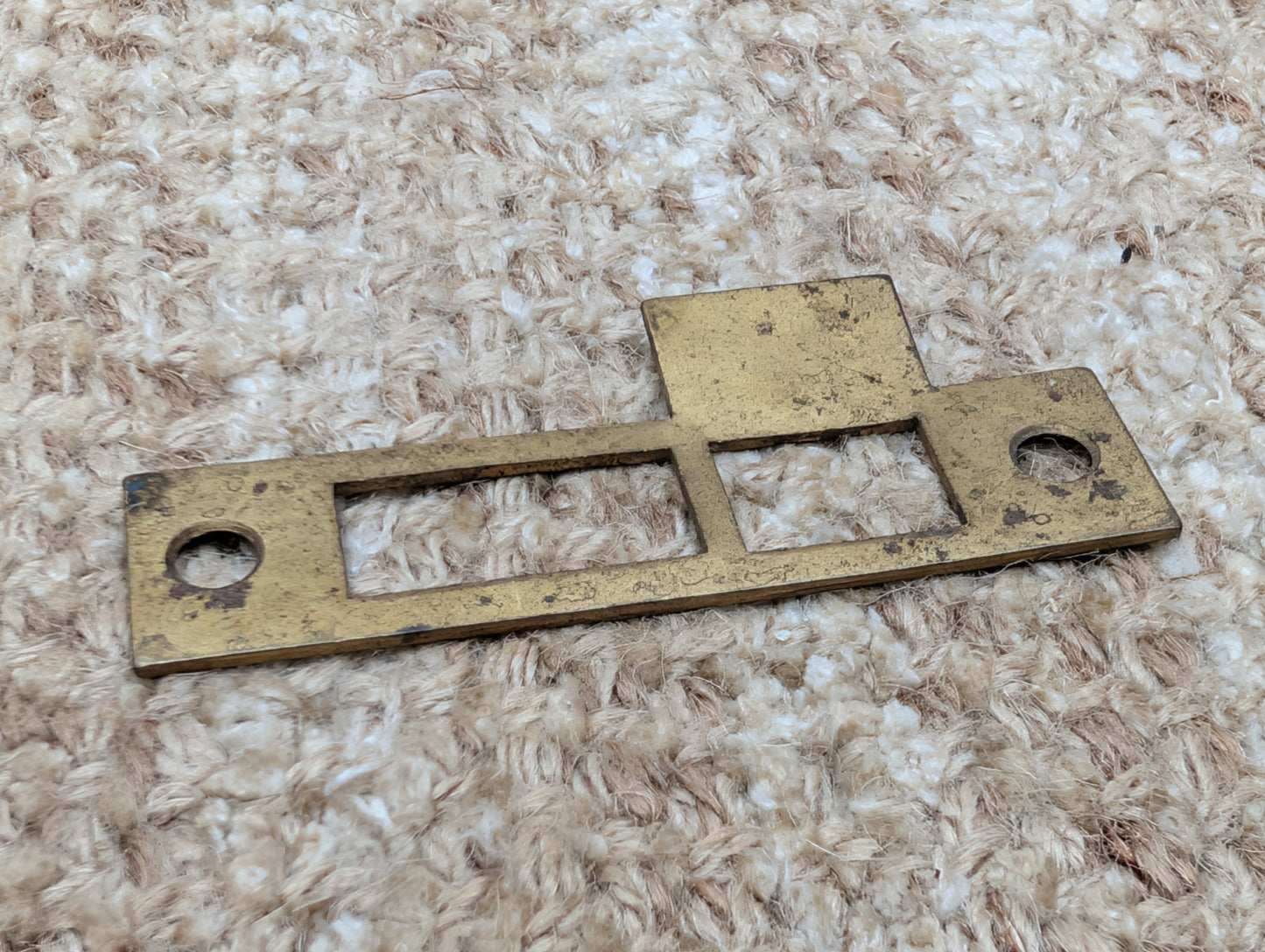Antique Steel Strike Plate For Mortise Lock