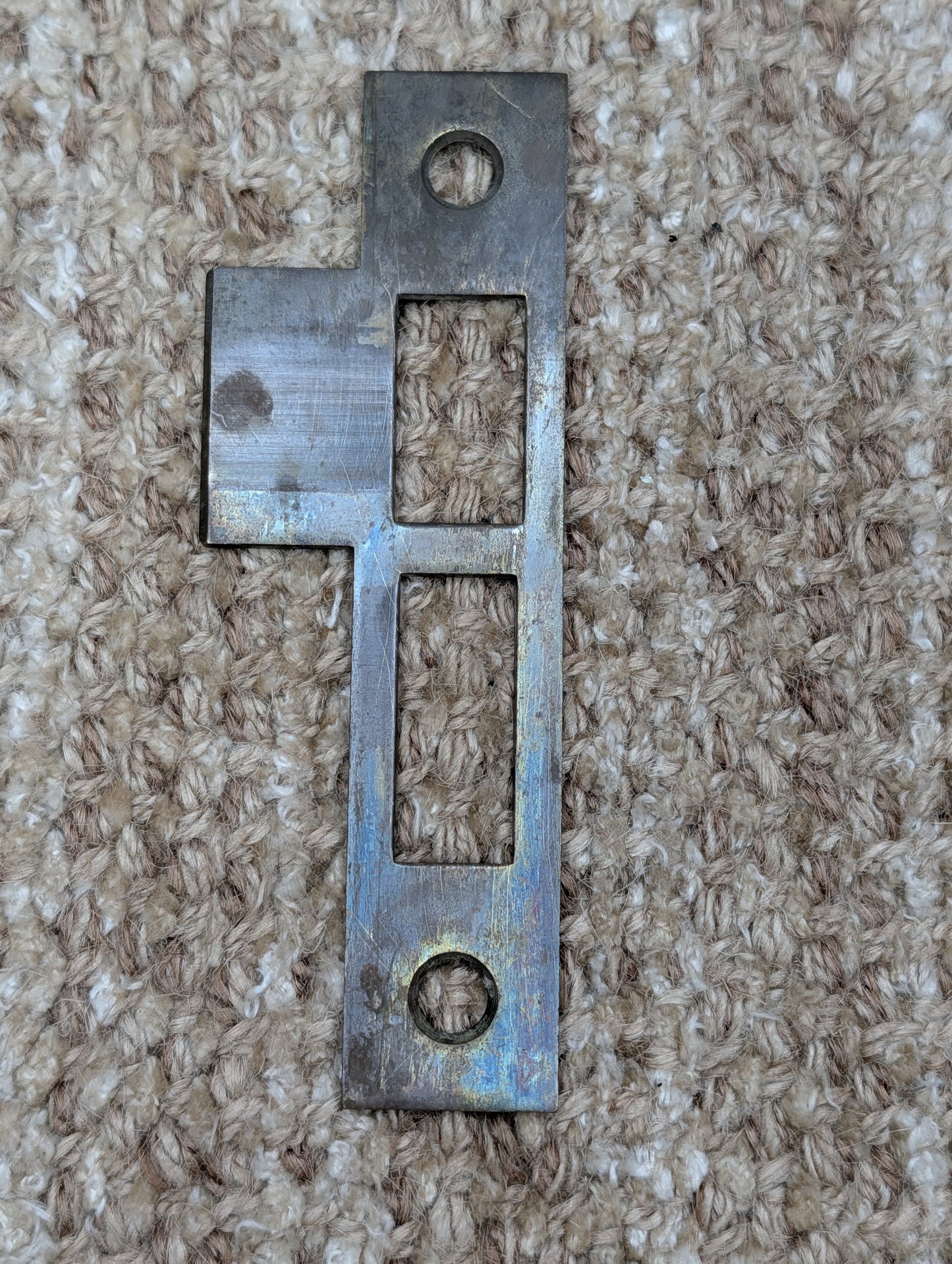 Antique Brass Strike Plate For Mortise Lock
