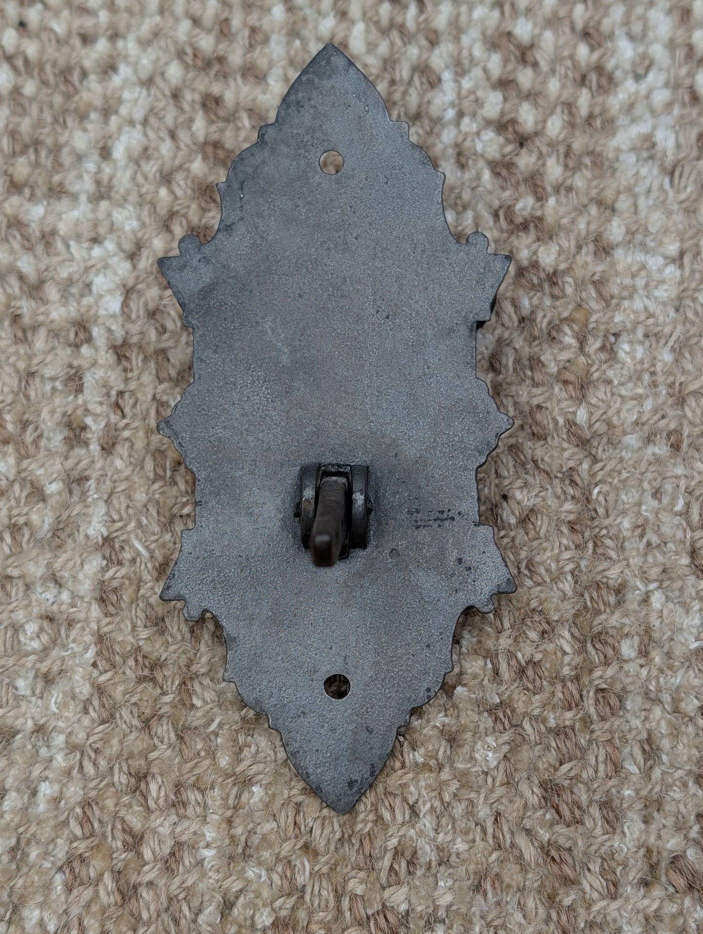Antique Decorative Cast Iron Door Bell Lever