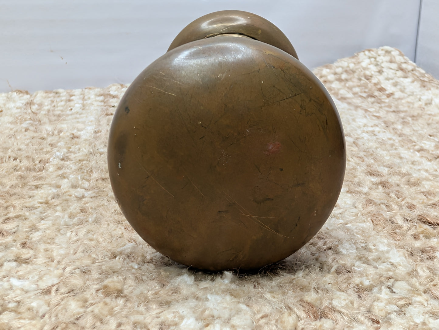 2" Antique Brass Door Knob Set Door Hardware