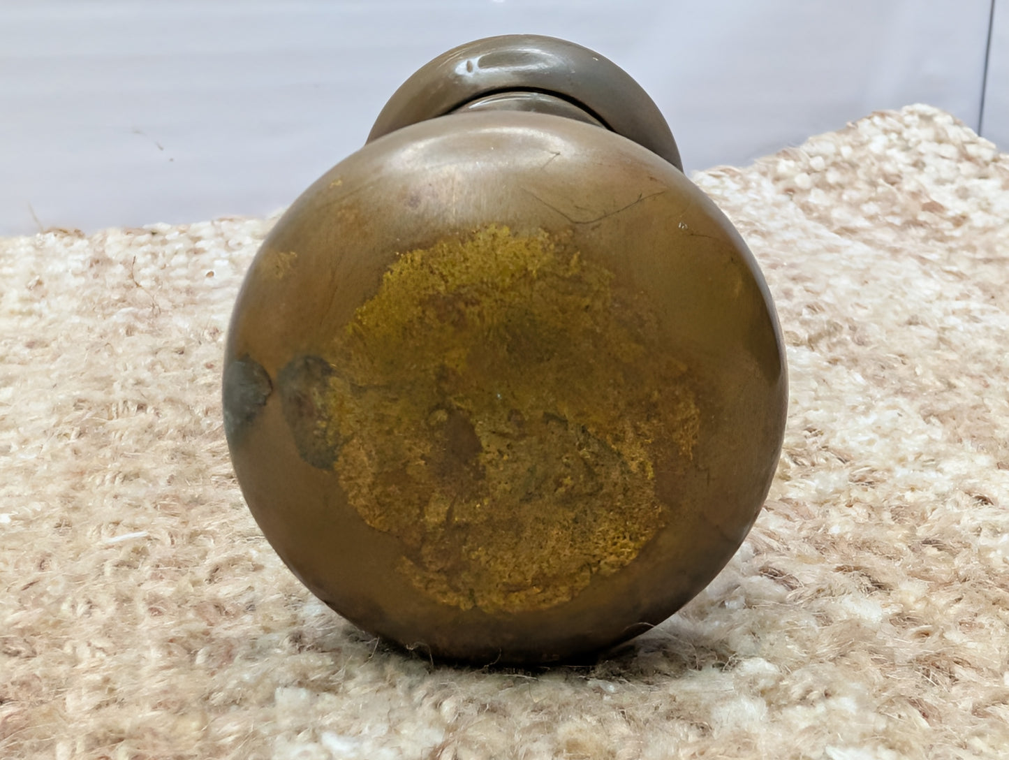 2" Antique Brass Door Knob Set Door Hardware