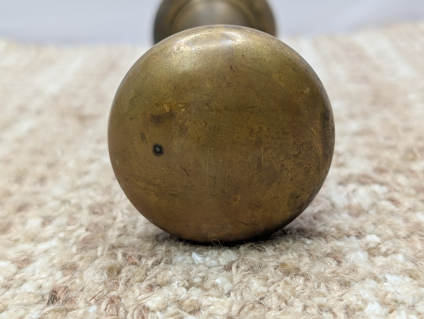 2" Antique Brass Door Knob Set Door Hardware