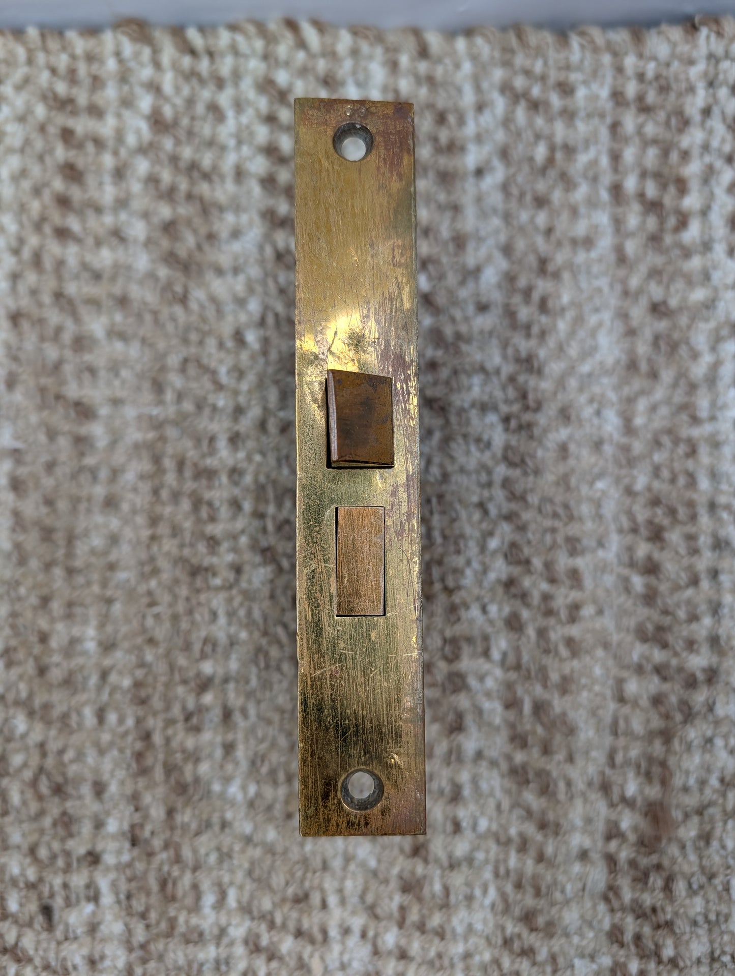 Antique Interior Mortise Lock Door Hardware #3440 With Key