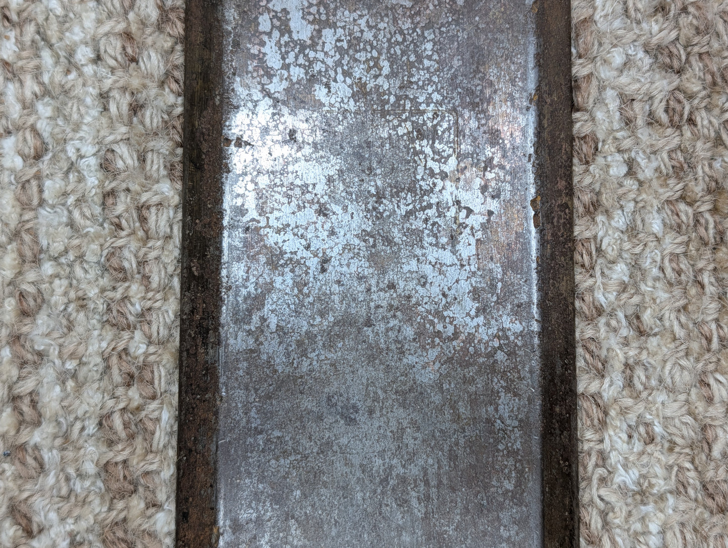 3" x 10" Antique Brass Plated Stamped Steel Door Push Plate