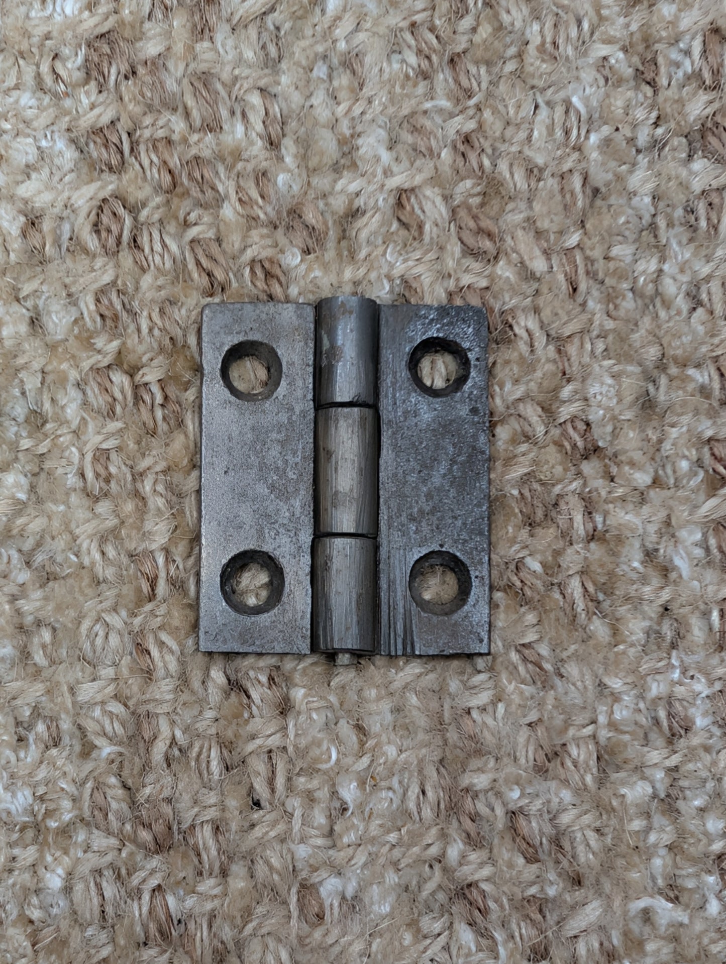 1 7/16" x 1 3/4" Antique Cast Iron Butt Hinge Door Hardware-Single Hinge