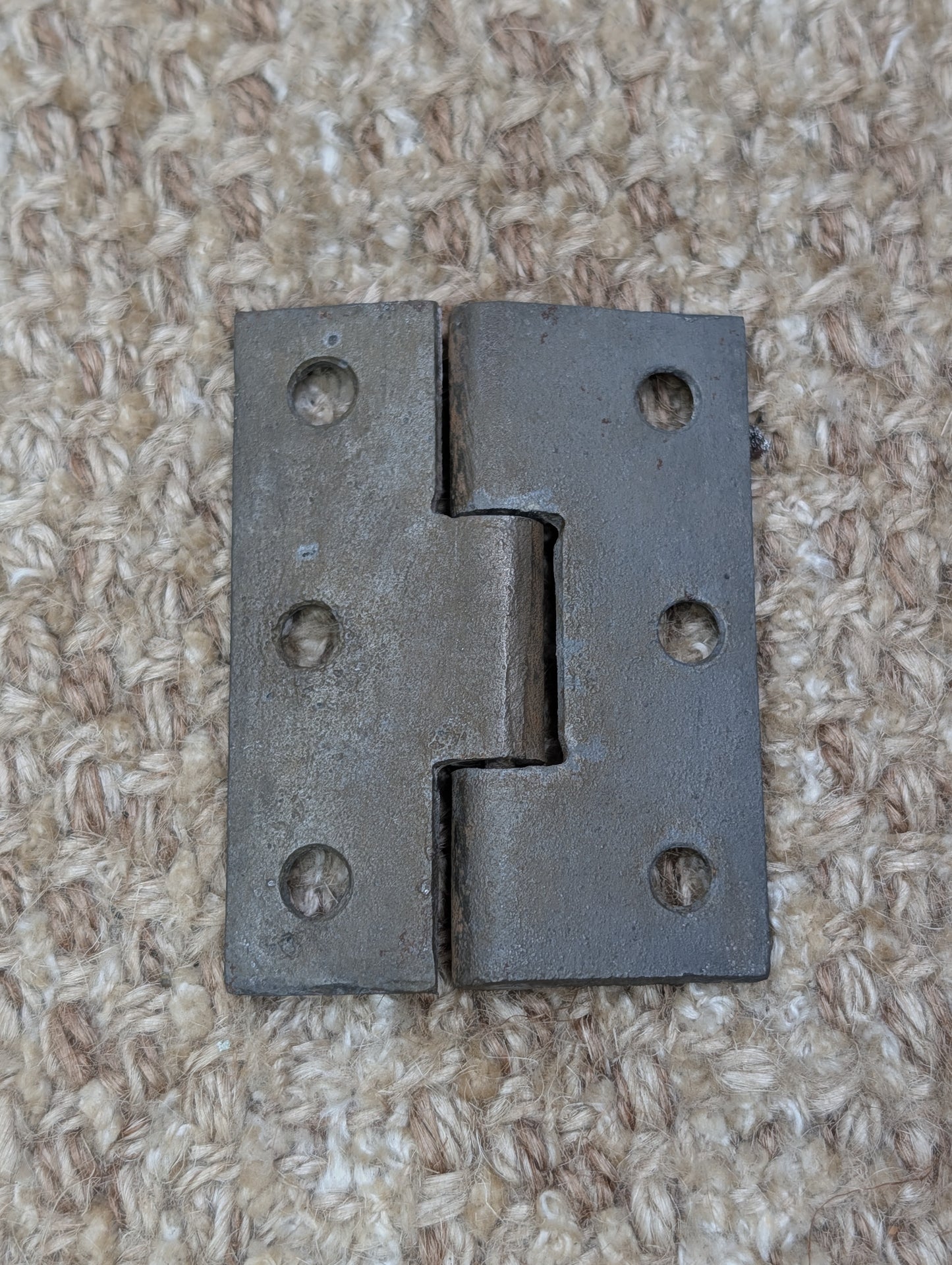 1  15/16" x 2  1/2" Antique Cast Iron Butt Hinge Door Hardware-Single Hinge