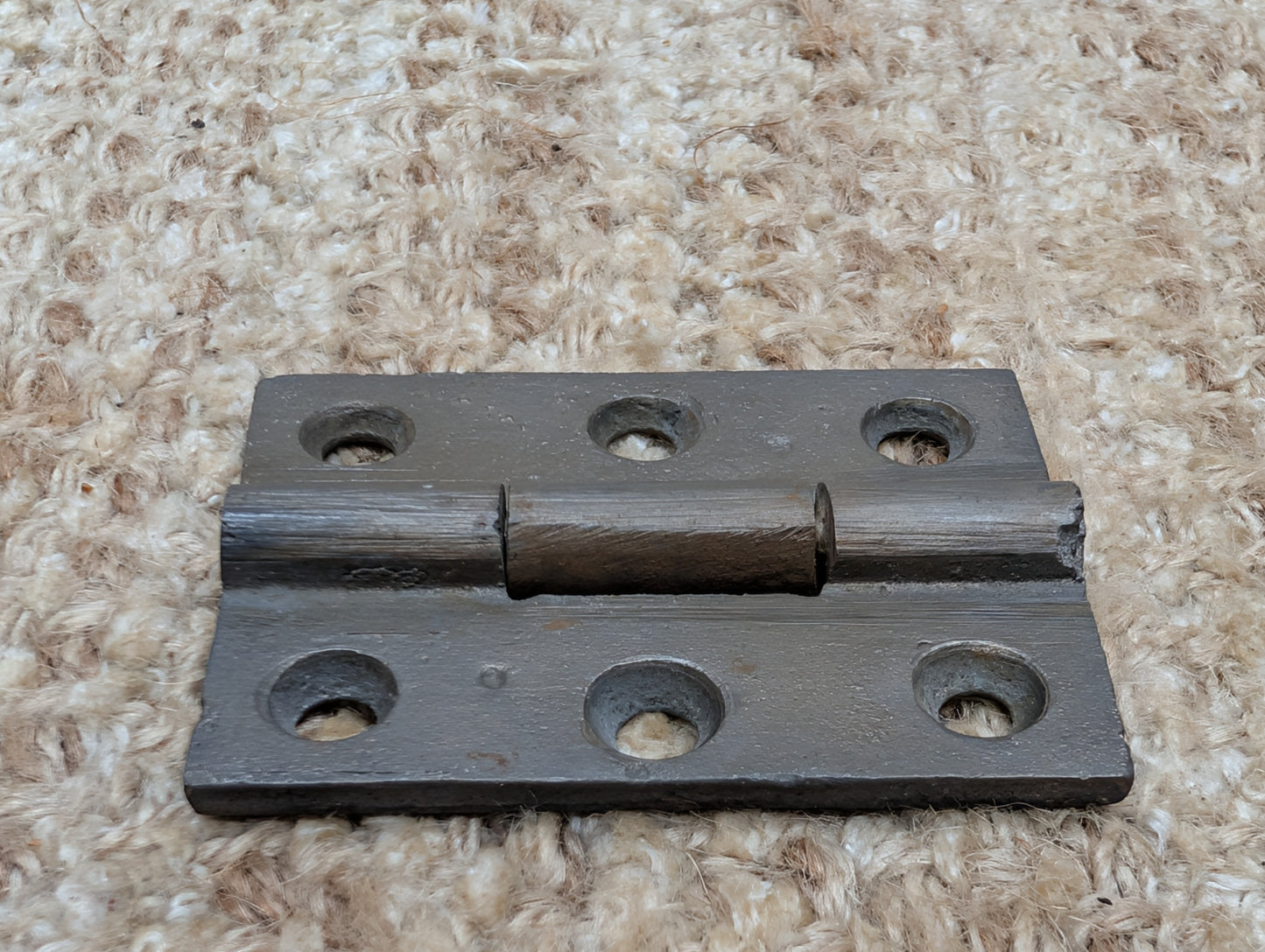 1  15/16" x 2  1/2" Antique Cast Iron Butt Hinge Door Hardware-Single Hinge