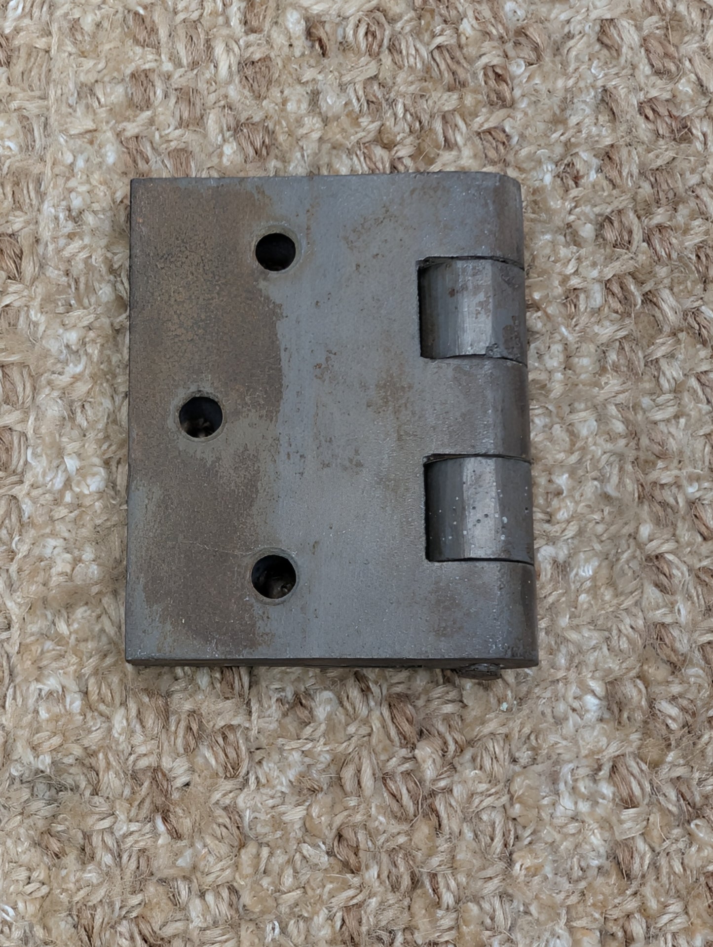 4" x 2  7/8" Antique G Mayer Cast Iron Butt Hinge Door Hardware-Single Hinge