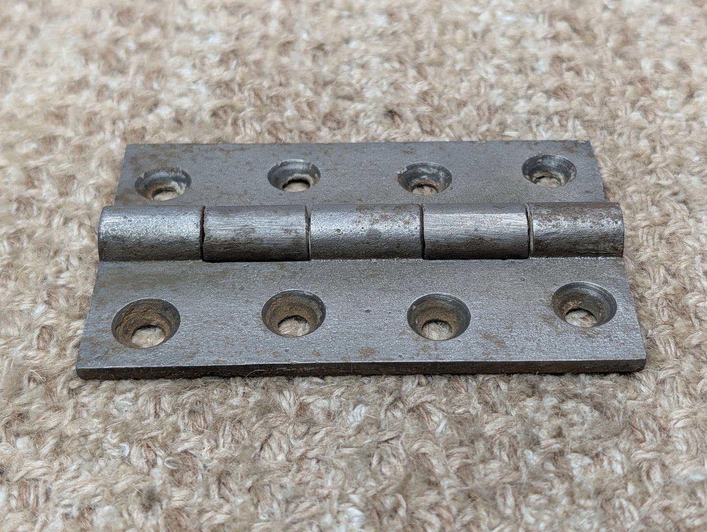2 9/16" x 3 15/16" Antique Cast Iron Butt Hinge Door Hardware-Single Hinge