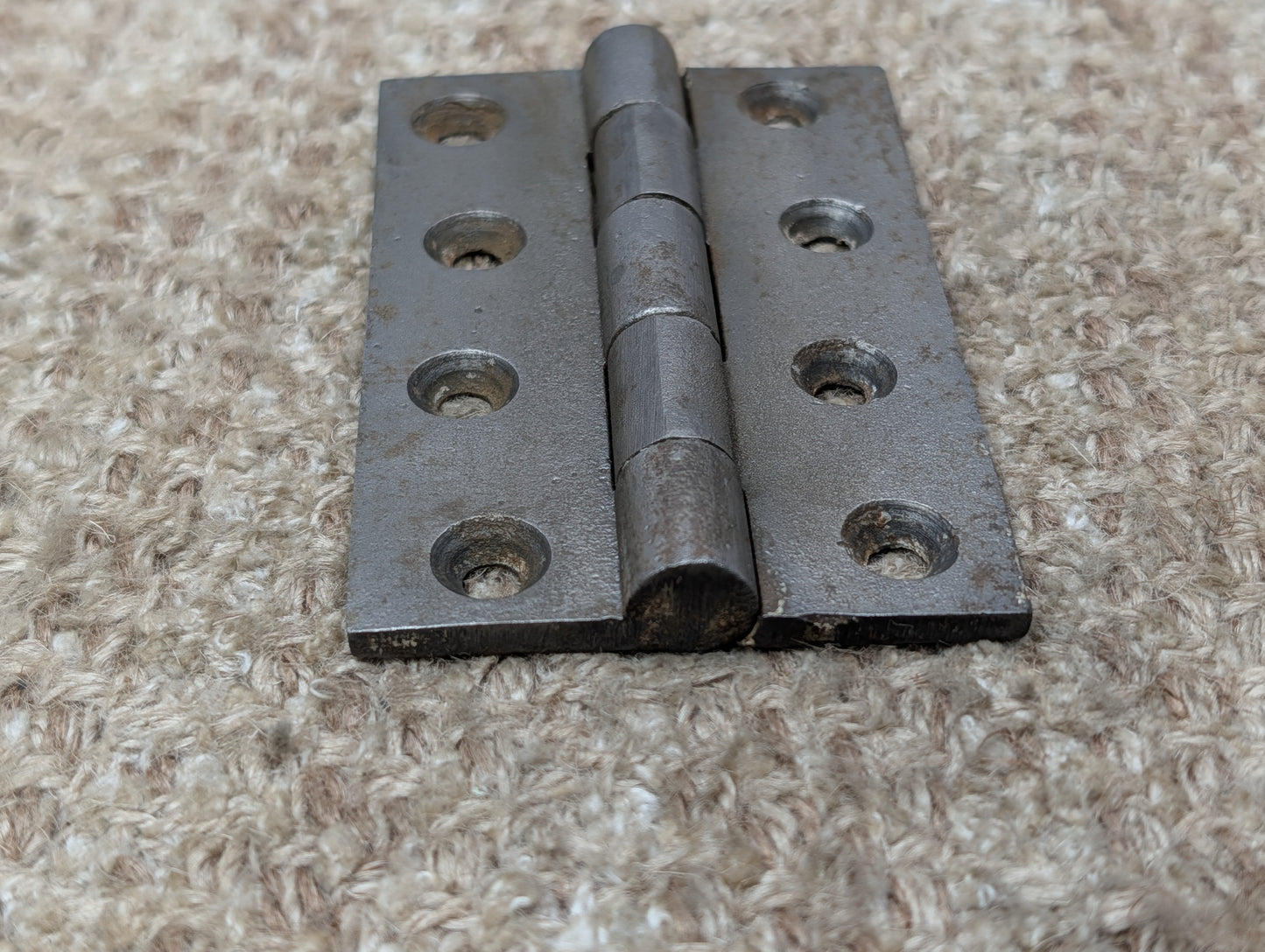 2 9/16" x 3 15/16" Antique Cast Iron Butt Hinge Door Hardware-Single Hinge