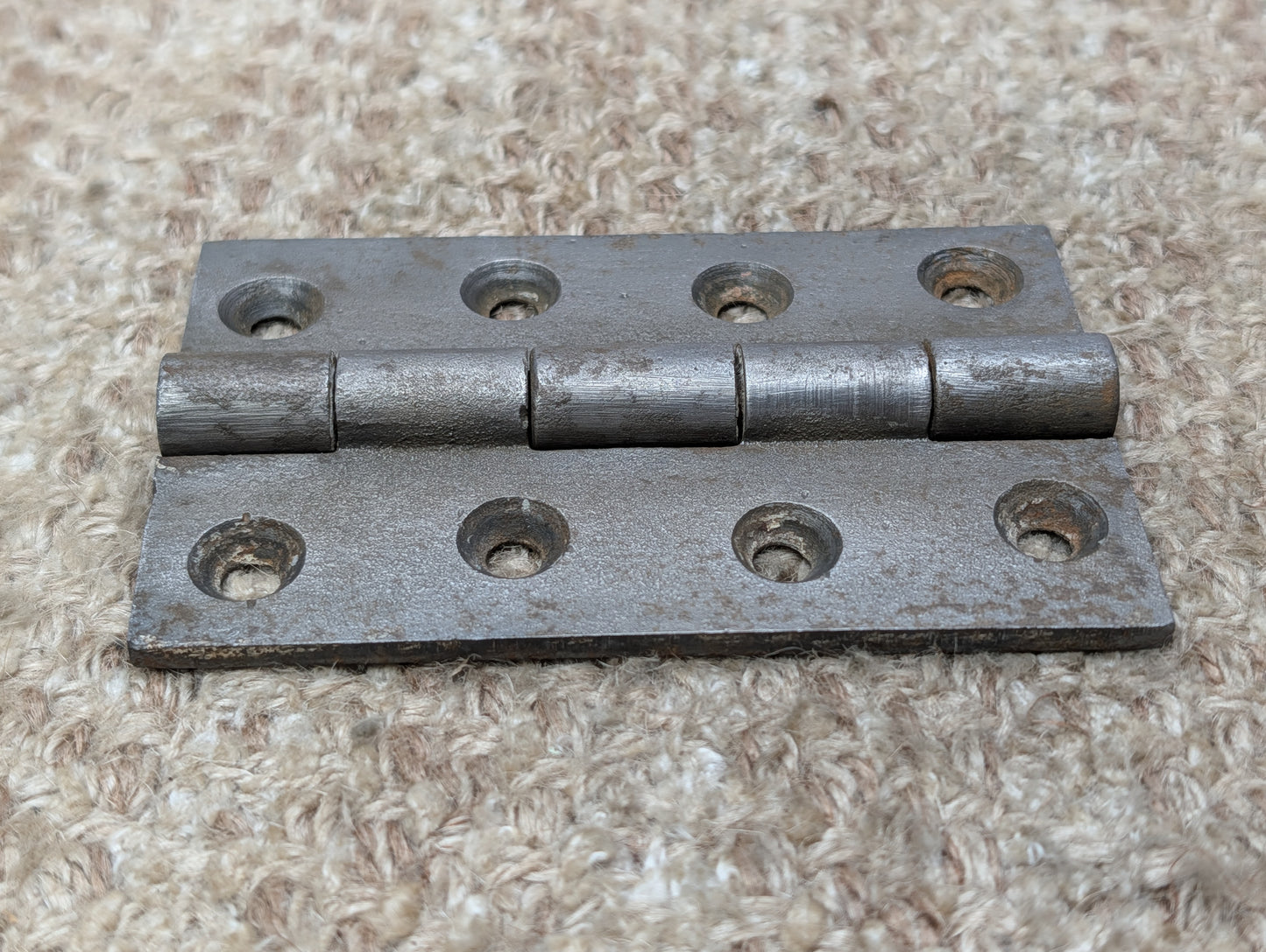 2 9/16" x 3 15/16" Antique Cast Iron Butt Hinge Door Hardware-Single Hinge