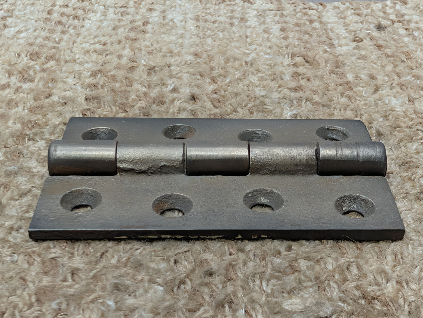 2 5/8" x 4" Antique Cast Iron Butt Hinge Door Hardware-Single Hinge