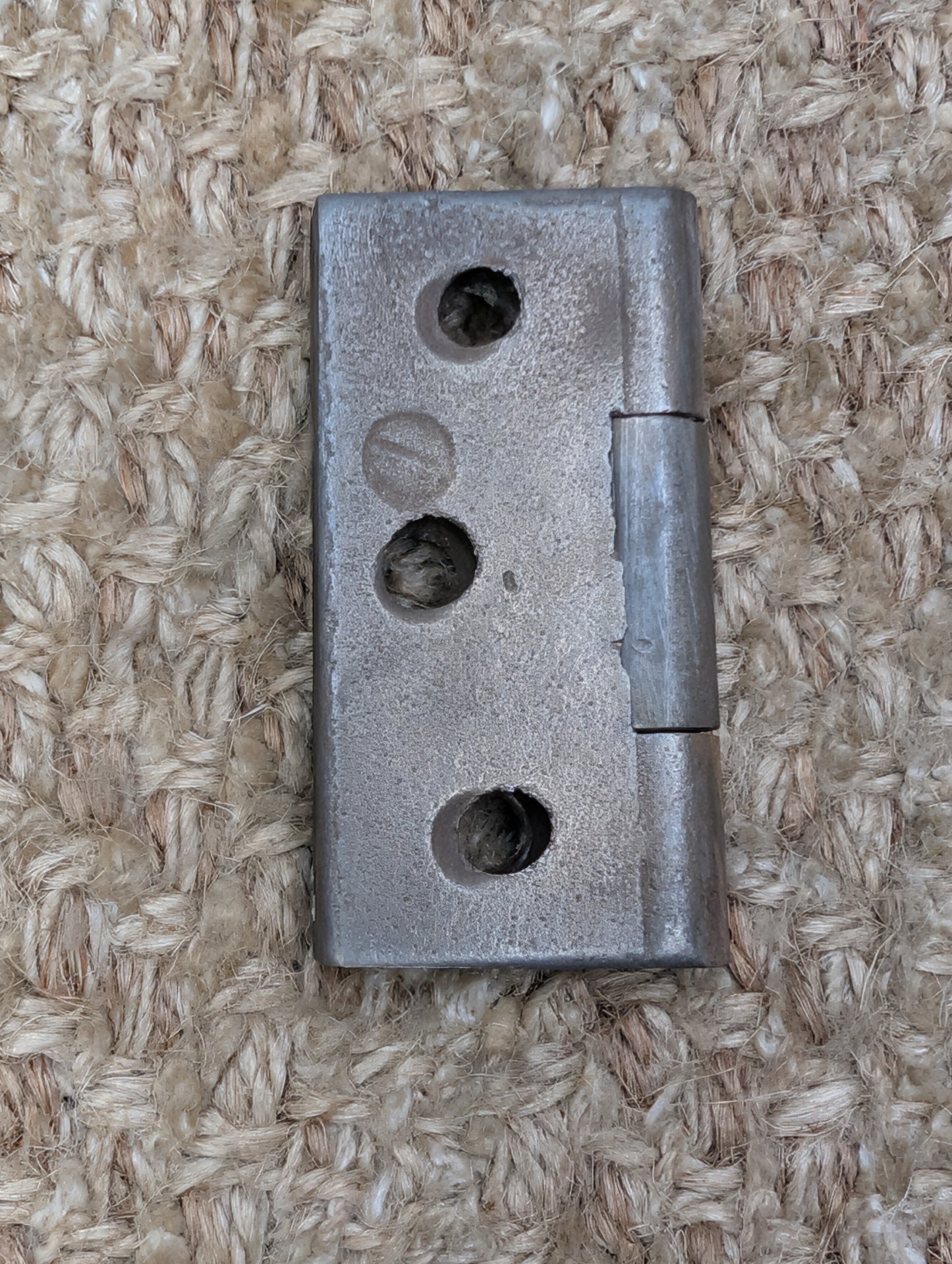 1 3/4" x 2" Antique Philadelphia Cast Iron Butt Hinge Door Hardware-Single Hinge