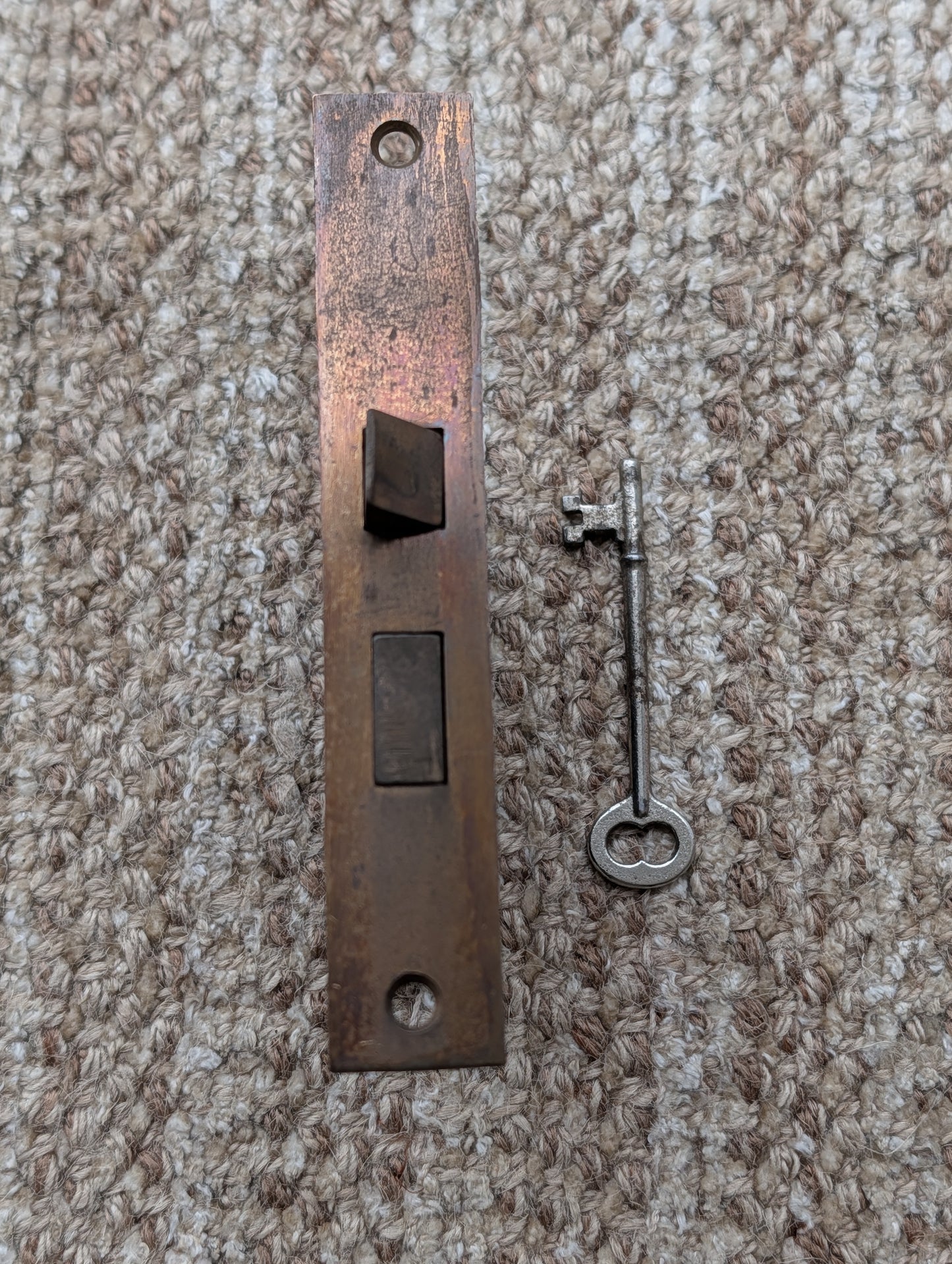 Antique Interior Mortise Lock Door Hardware  With Key