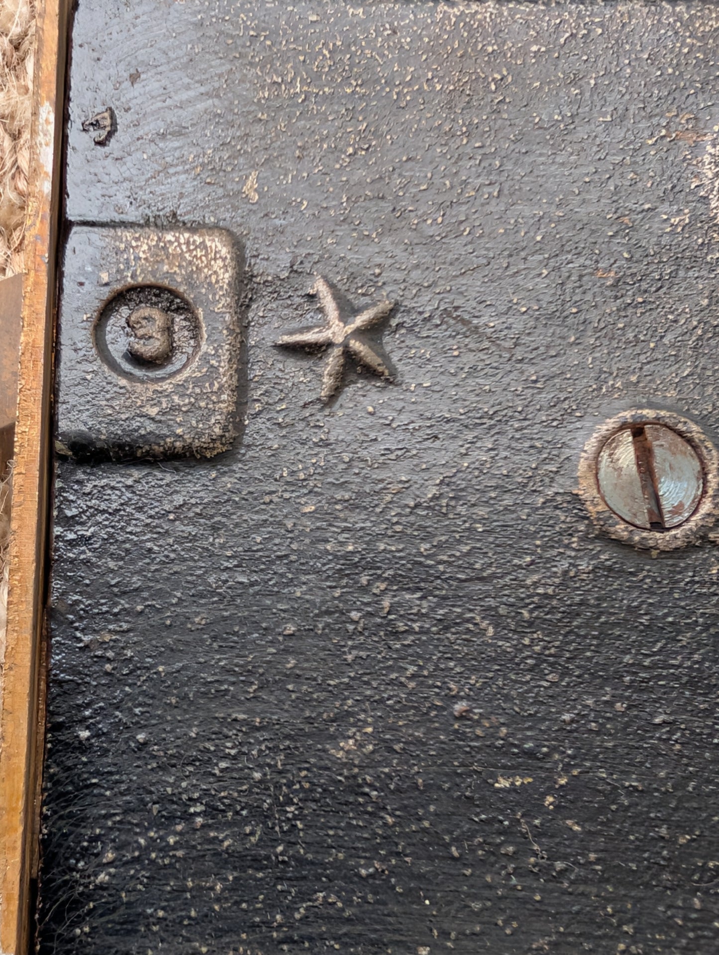 Antique Interior Mortise Lock Door Hardware  With Key
