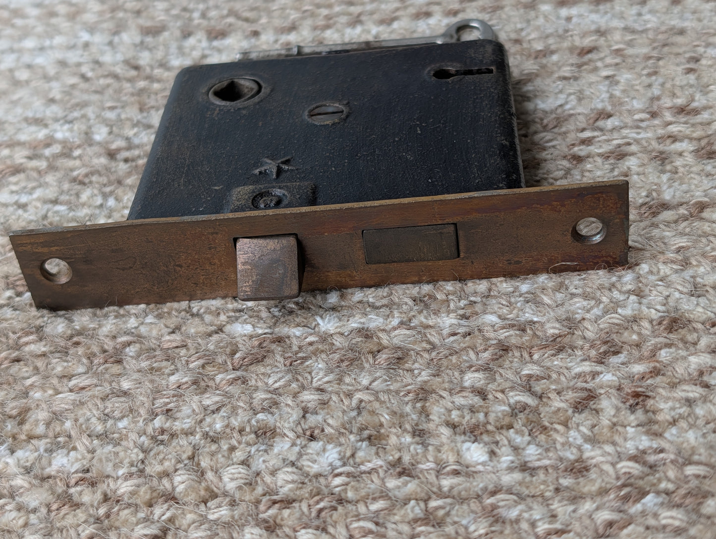 Antique Interior Mortise Lock Door Hardware  With Key