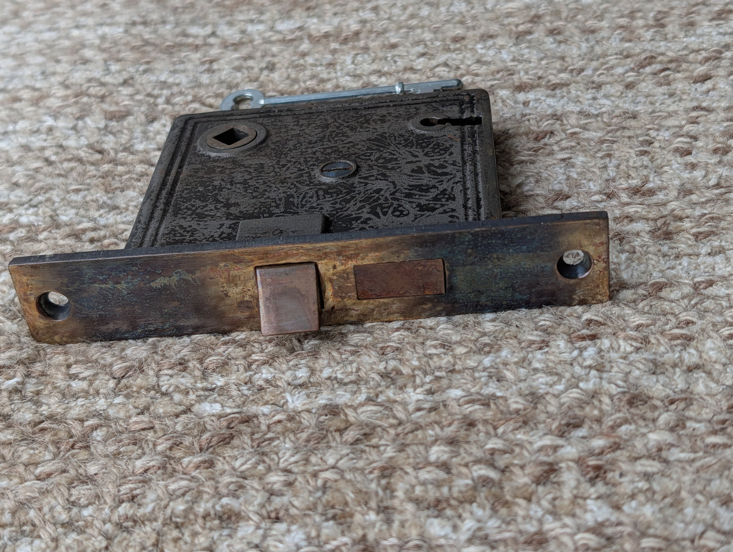 Antique Interior Mortise Lock Door Hardware  With Key